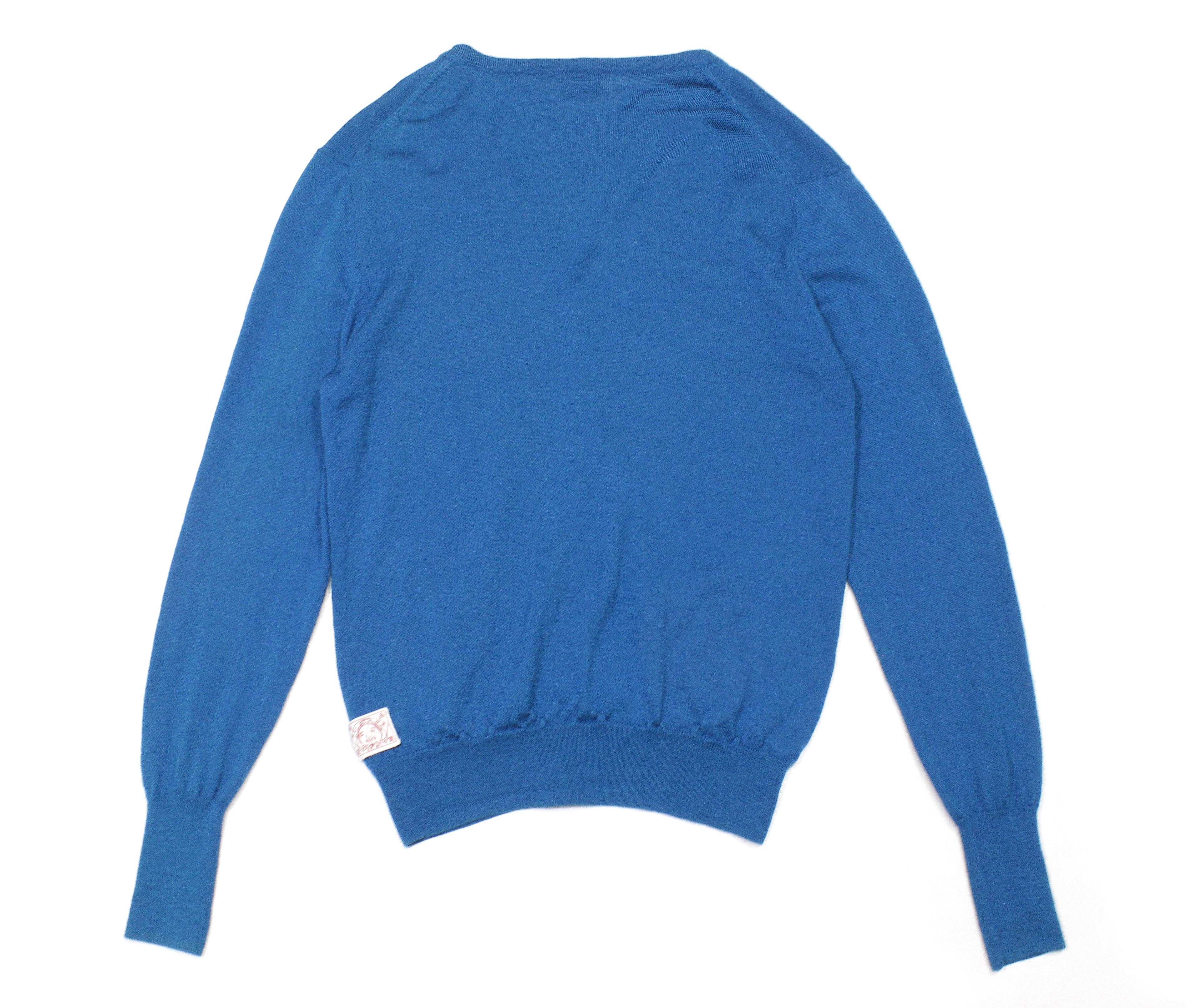 Evisu Wool Pocket Logo Cardigan Size US XL / EU 56 / 4 - 2 Thumbnail