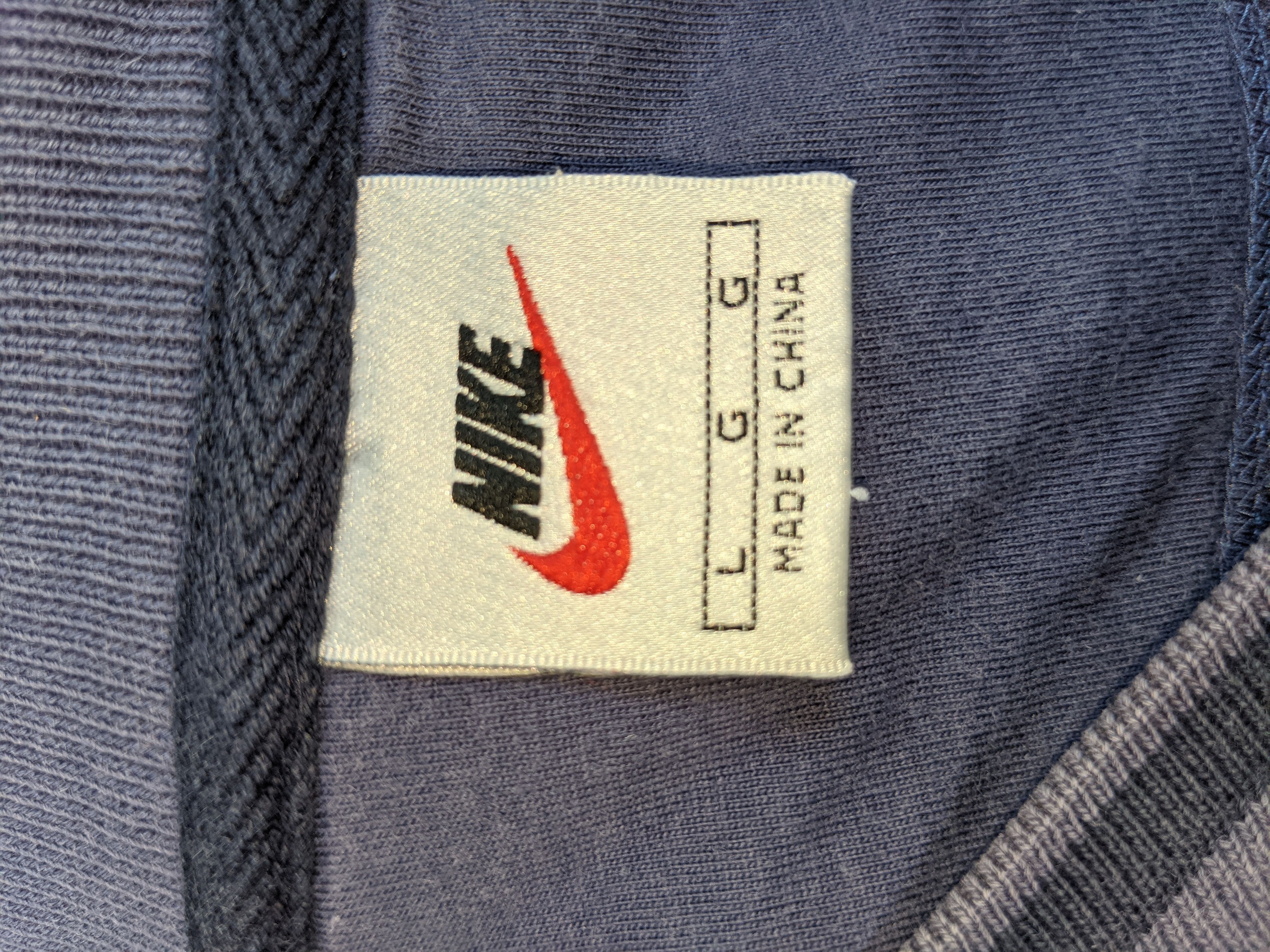 Nike Vintage 90s Nike Embroidery Spell Logo Sweatshirt Size US L / EU 52-54 / 3 - 7 Thumbnail