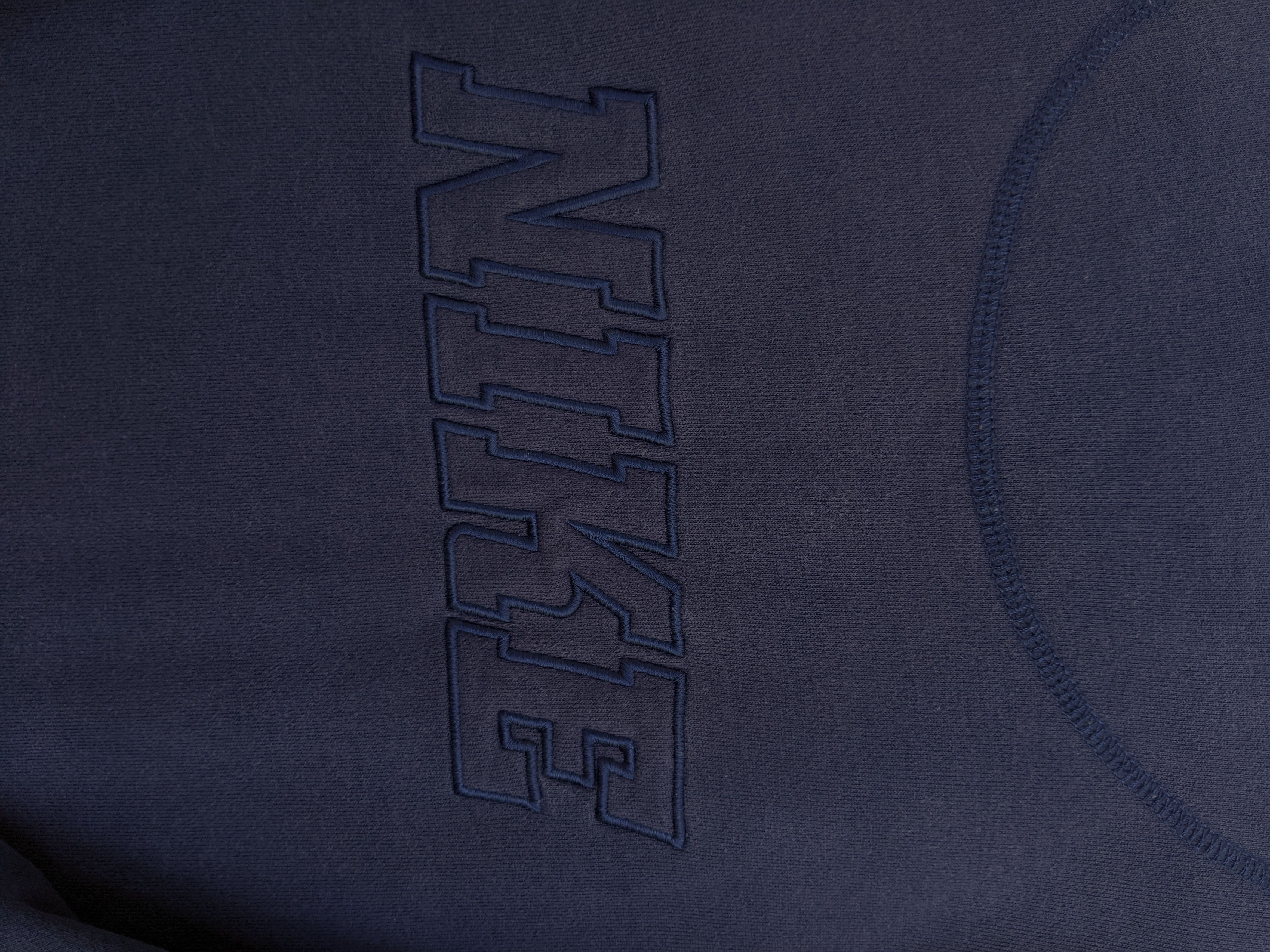Nike Vintage 90s Nike Embroidery Spell Logo Sweatshirt Size US L / EU 52-54 / 3 - 6 Thumbnail
