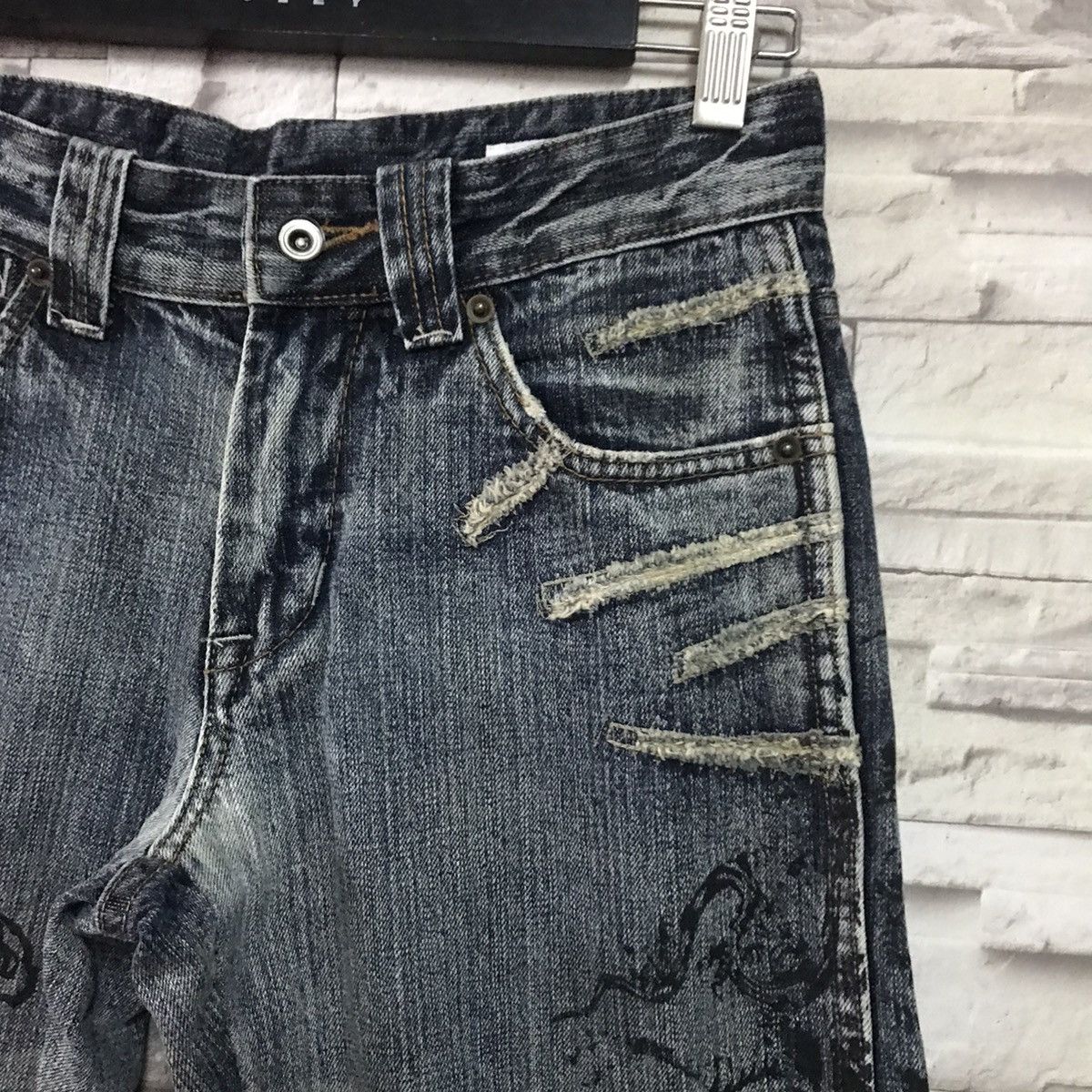 Japanese Brand Japanese Brand SEMANTIC DESIGN Tribal Denim Jeans Size US 30 / EU 46 - 6 Thumbnail