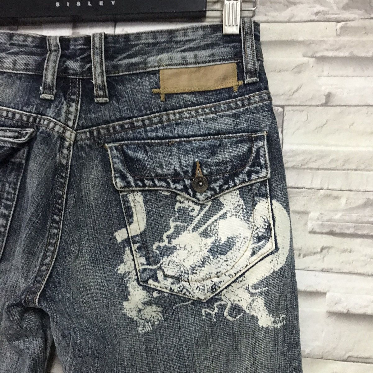 Japanese Brand Japanese Brand SEMANTIC DESIGN Tribal Denim Jeans Size US 30 / EU 46 - 13 Thumbnail