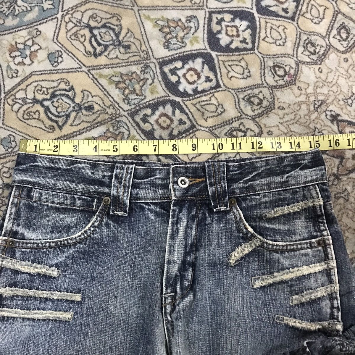 Japanese Brand Japanese Brand SEMANTIC DESIGN Tribal Denim Jeans Size US 30 / EU 46 - 18 Thumbnail