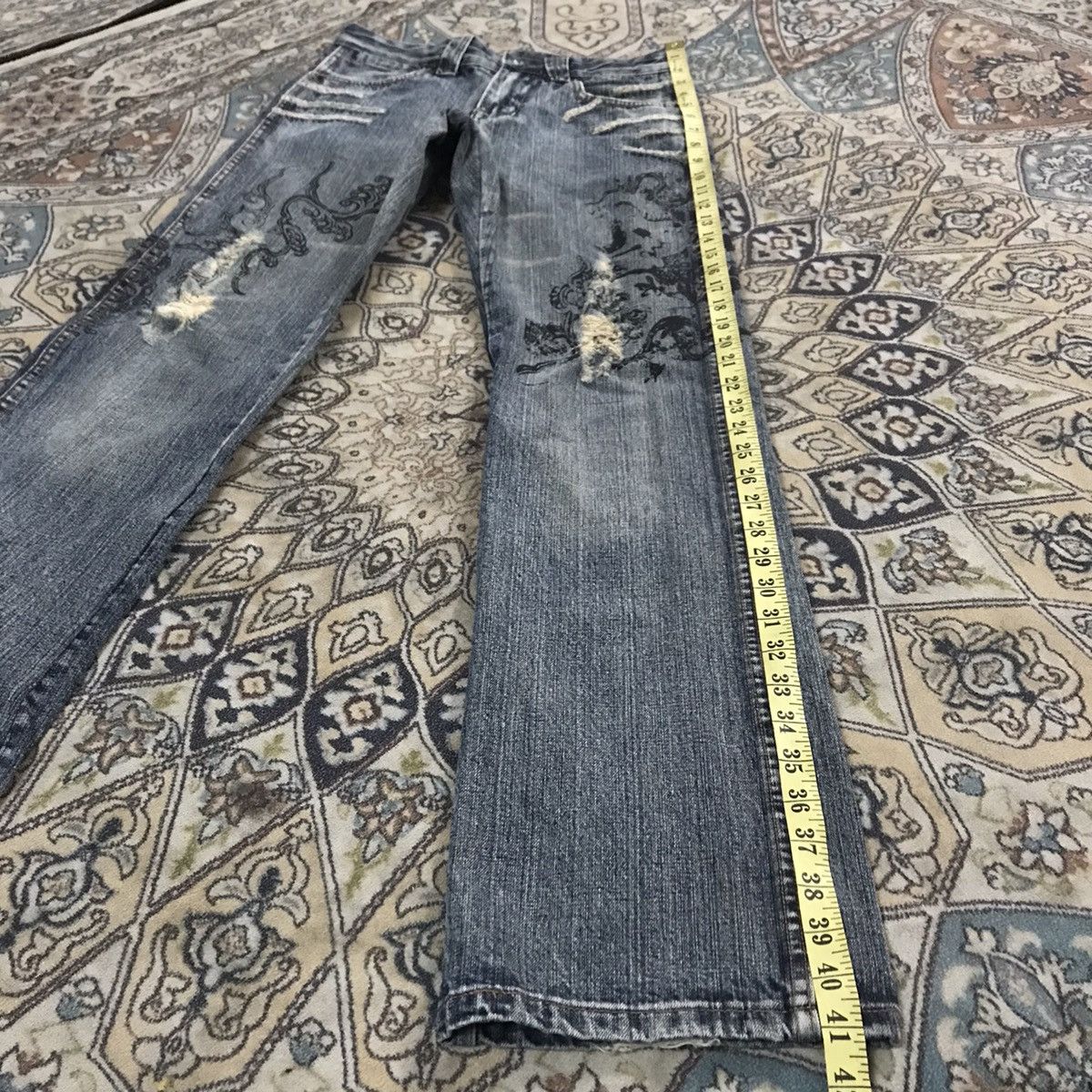 Japanese Brand Japanese Brand SEMANTIC DESIGN Tribal Denim Jeans Size US 30 / EU 46 - 19 Thumbnail