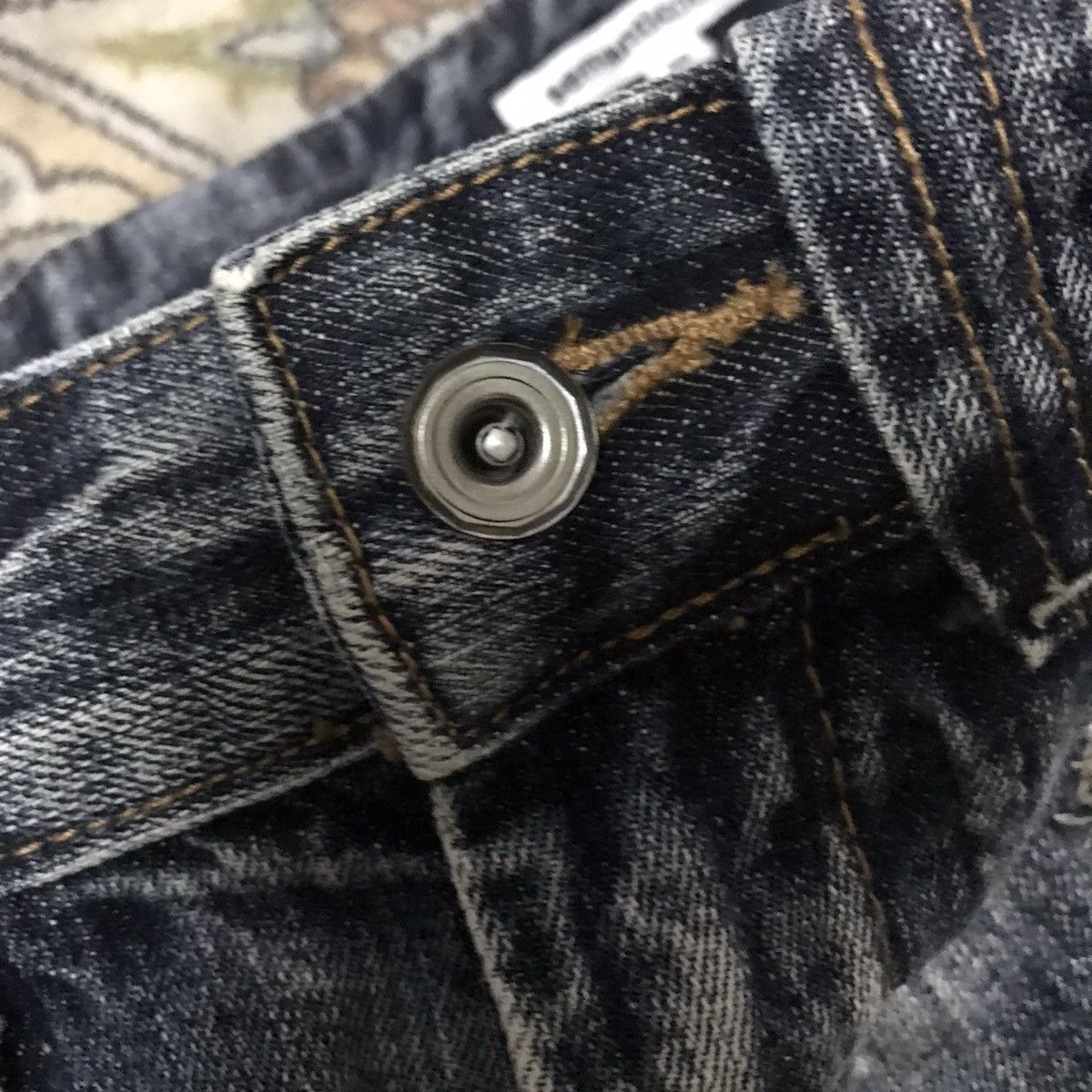 Japanese Brand Japanese Brand SEMANTIC DESIGN Tribal Denim Jeans Size US 30 / EU 46 - 15 Thumbnail