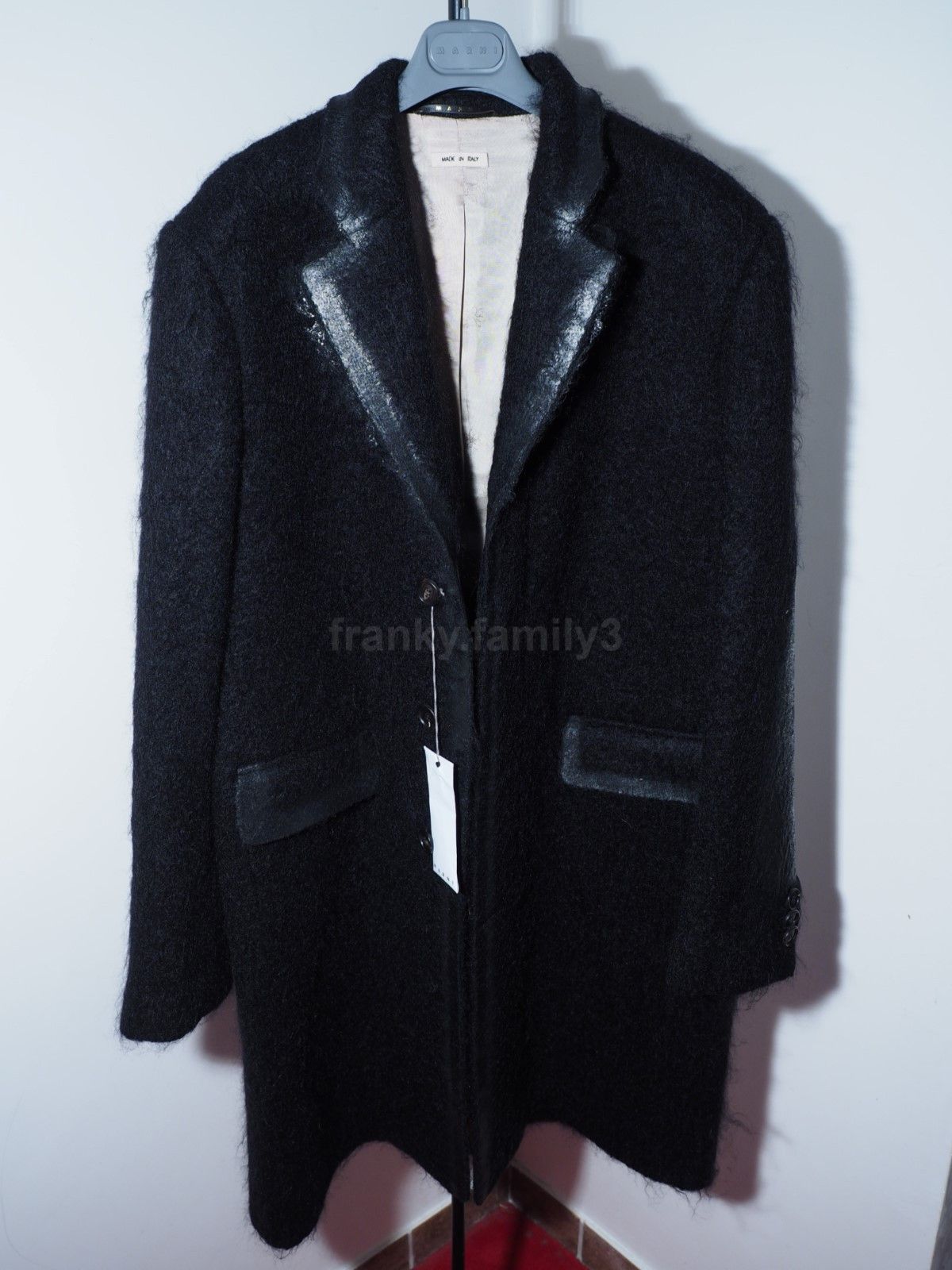 Marni Single Breasted Brushed Wool-mohair Coat Size US M / EU 48-50 / 2 - 6 Thumbnail