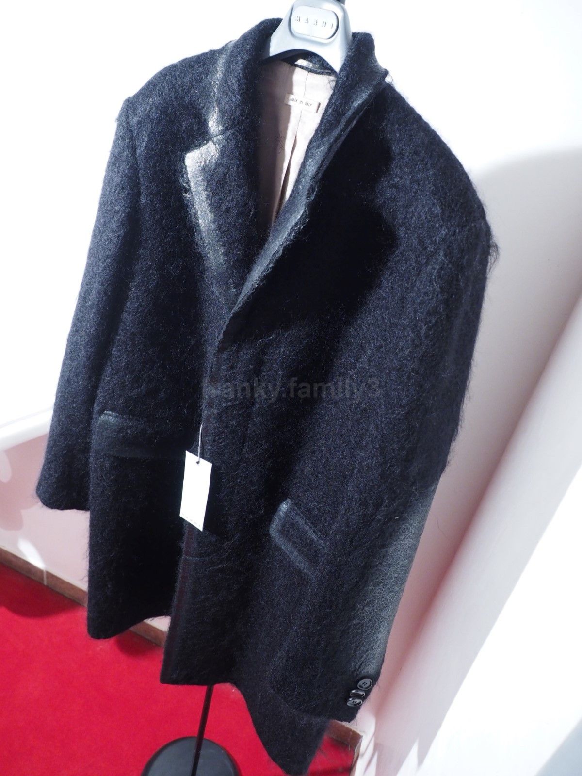 Marni Single Breasted Brushed Wool-mohair Coat Size US M / EU 48-50 / 2 - 1 Thumbnail