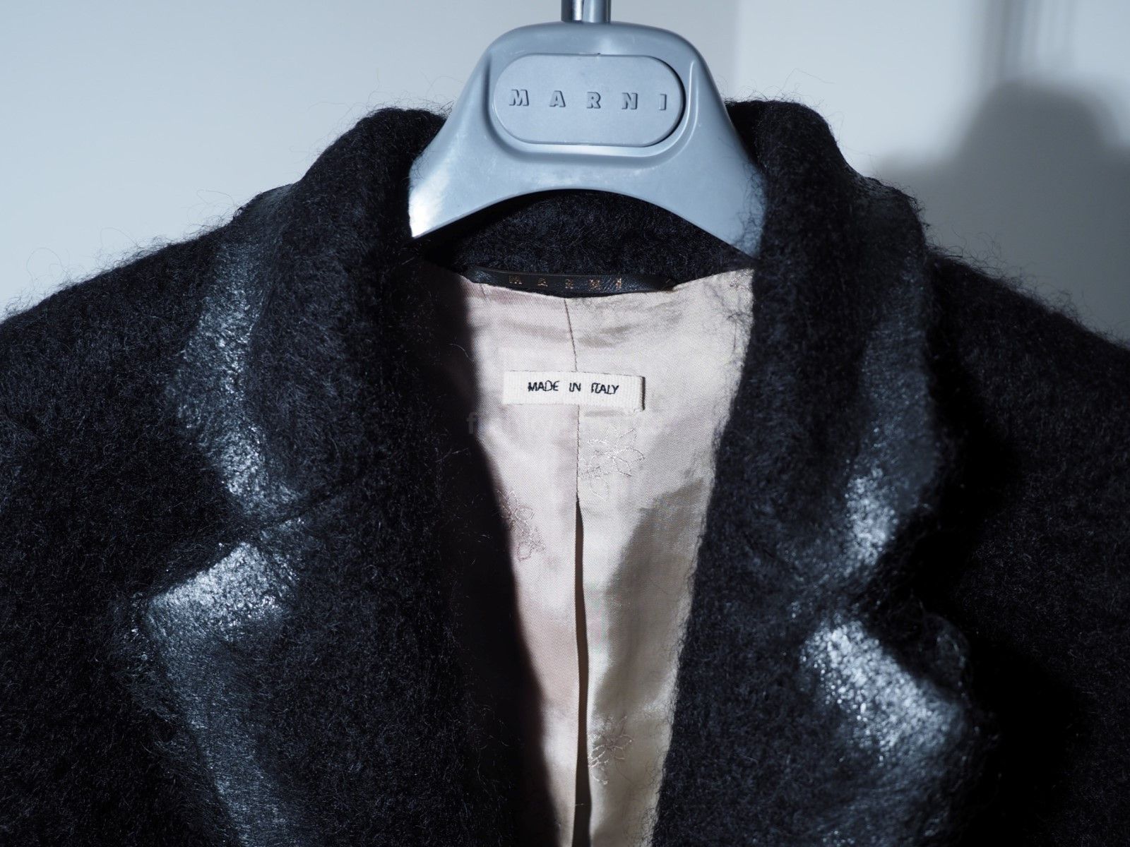 Marni Single Breasted Brushed Wool-mohair Coat Size US M / EU 48-50 / 2 - 18 Thumbnail