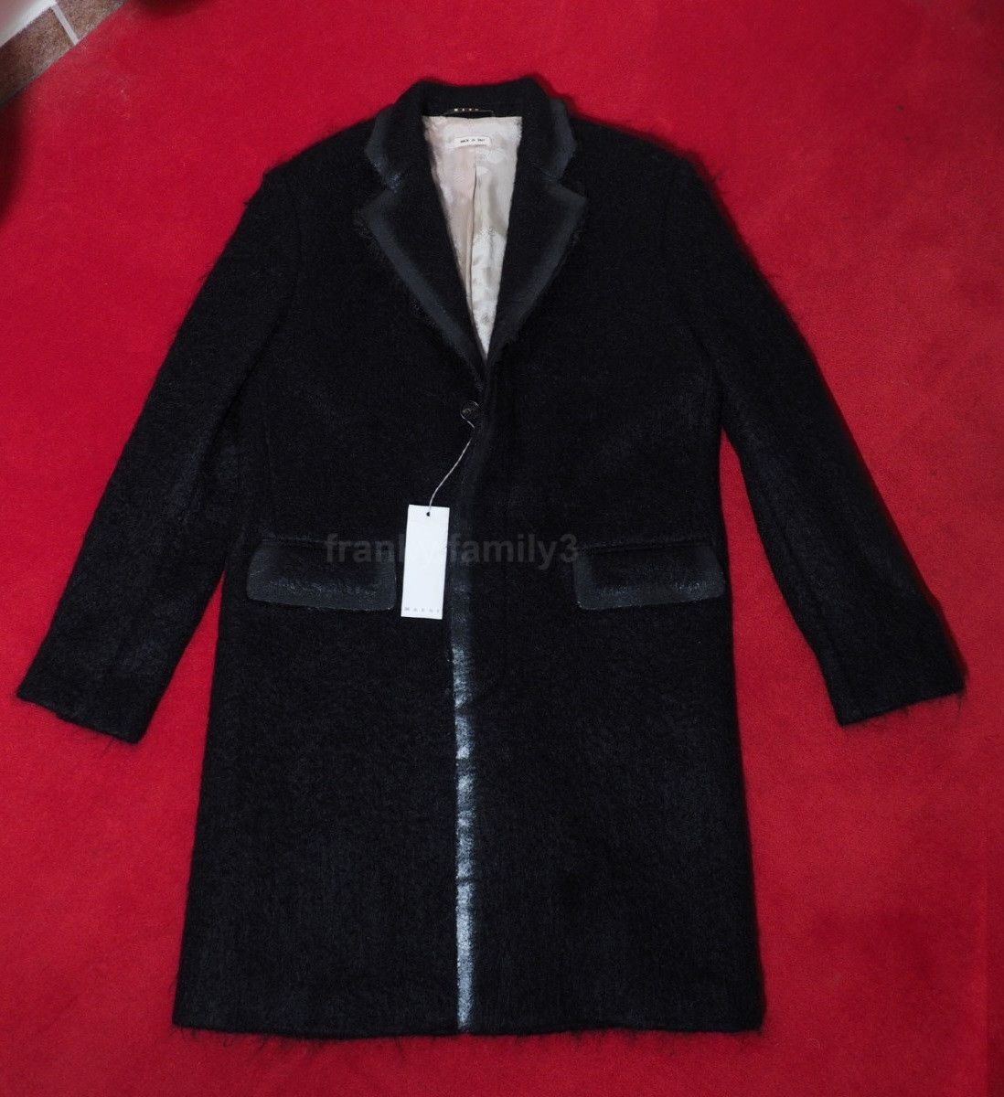 Marni Single Breasted Brushed Wool-mohair Coat Size US M / EU 48-50 / 2 - 2 Thumbnail