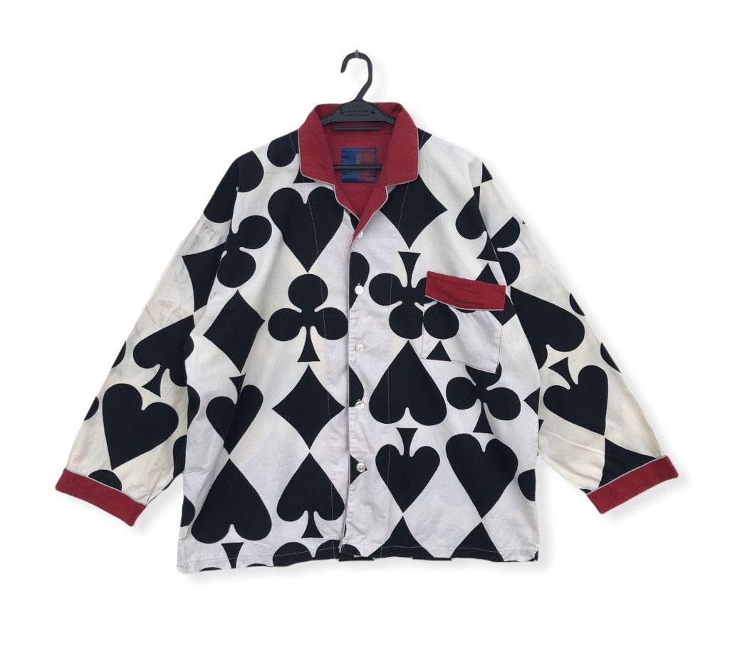 Japanese Brand VINTAGE POKER DECK SUIT ALL OVER PRINT SLEEPWEAR Size US XL / EU 56 / 4 - 1 Thumbnail