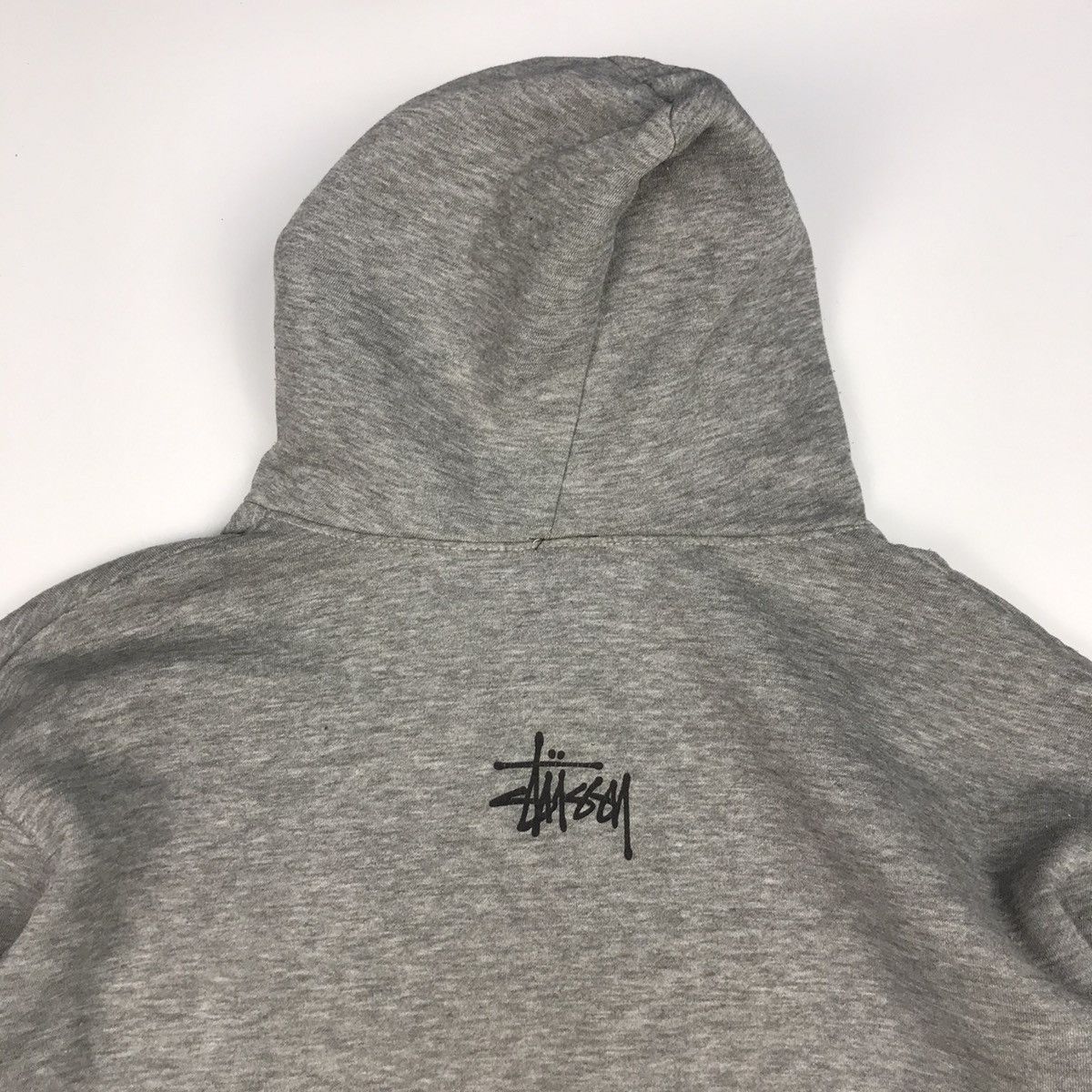 Stussy × Vintage Vintage STUSSY PIL big logo hoodie sweater Size US L / EU 52-54 / 3 - 4 Thumbnail