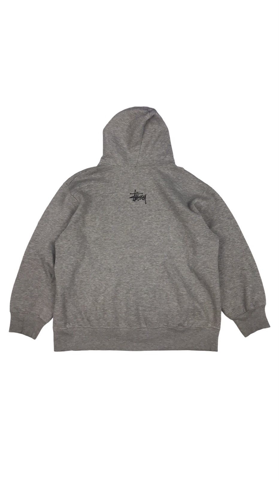 Stussy × Vintage Vintage STUSSY PIL big logo hoodie sweater Size US L / EU 52-54 / 3 - 2 Thumbnail