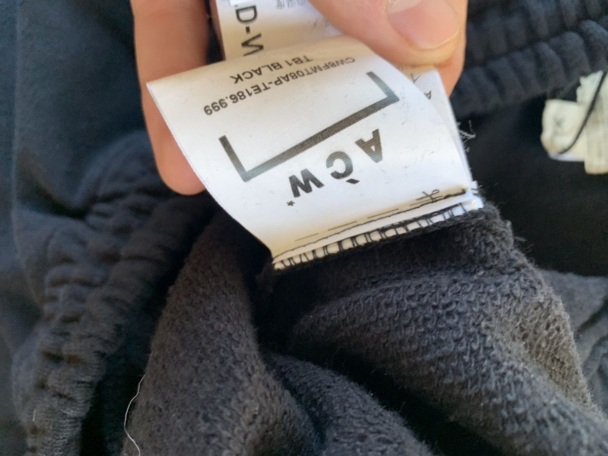 A-COLD-WALL* Casual Drawstring Logo Pants in Black Size US 36 / EU 52 - 11 Thumbnail