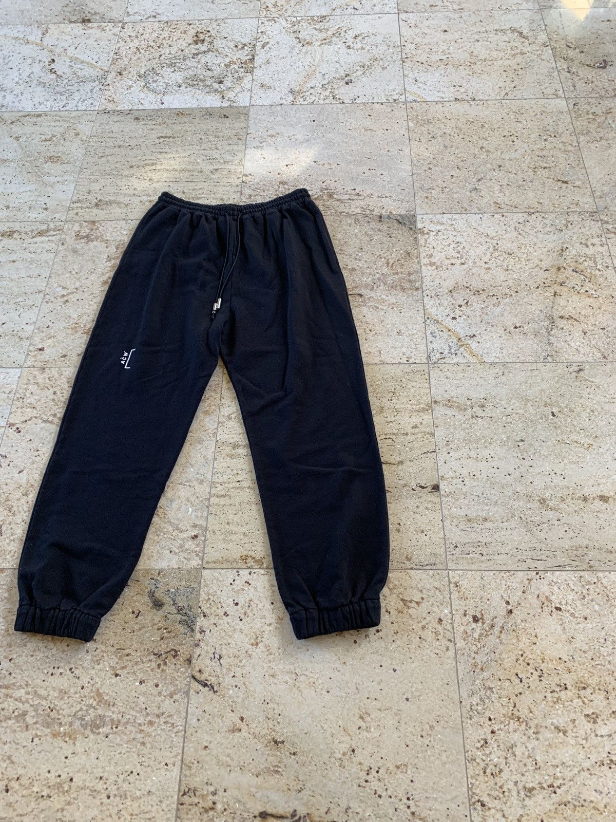 A-COLD-WALL* Casual Drawstring Logo Pants in Black Size US 36 / EU 52 - 3 Thumbnail