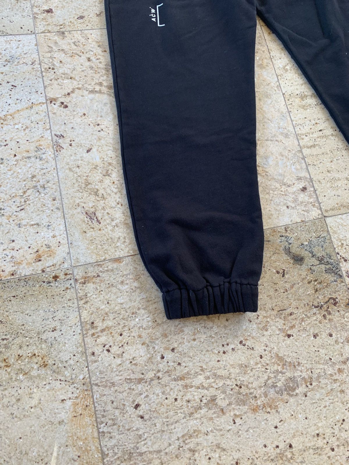 A-COLD-WALL* Casual Drawstring Logo Pants in Black Size US 36 / EU 52 - 2 Thumbnail