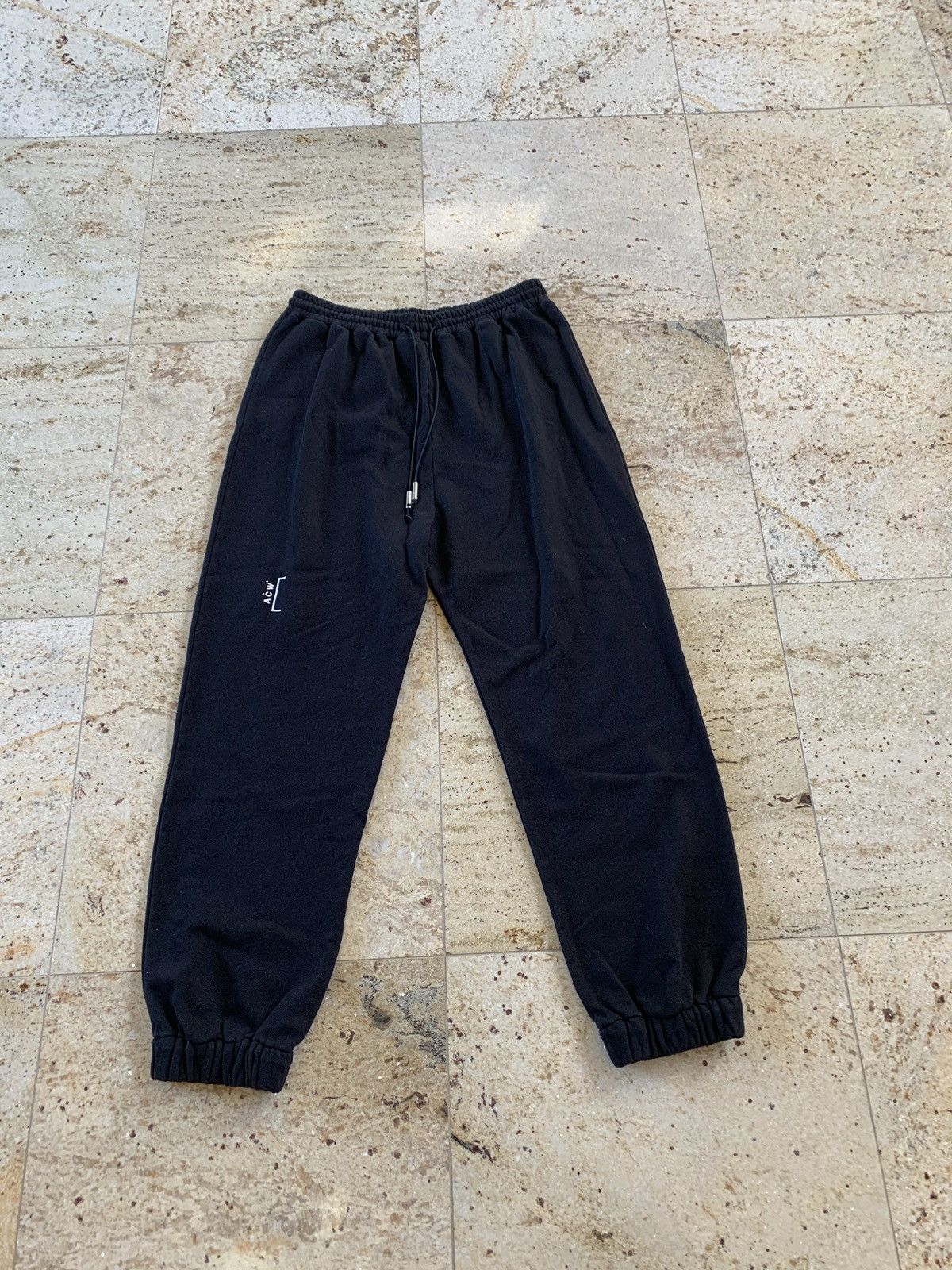 A-COLD-WALL* Casual Drawstring Logo Pants in Black Size US 36 / EU 52 - 5 Thumbnail