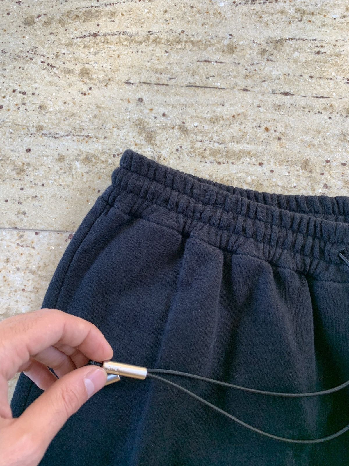 A-COLD-WALL* Casual Drawstring Logo Pants in Black Size US 36 / EU 52 - 8 Thumbnail