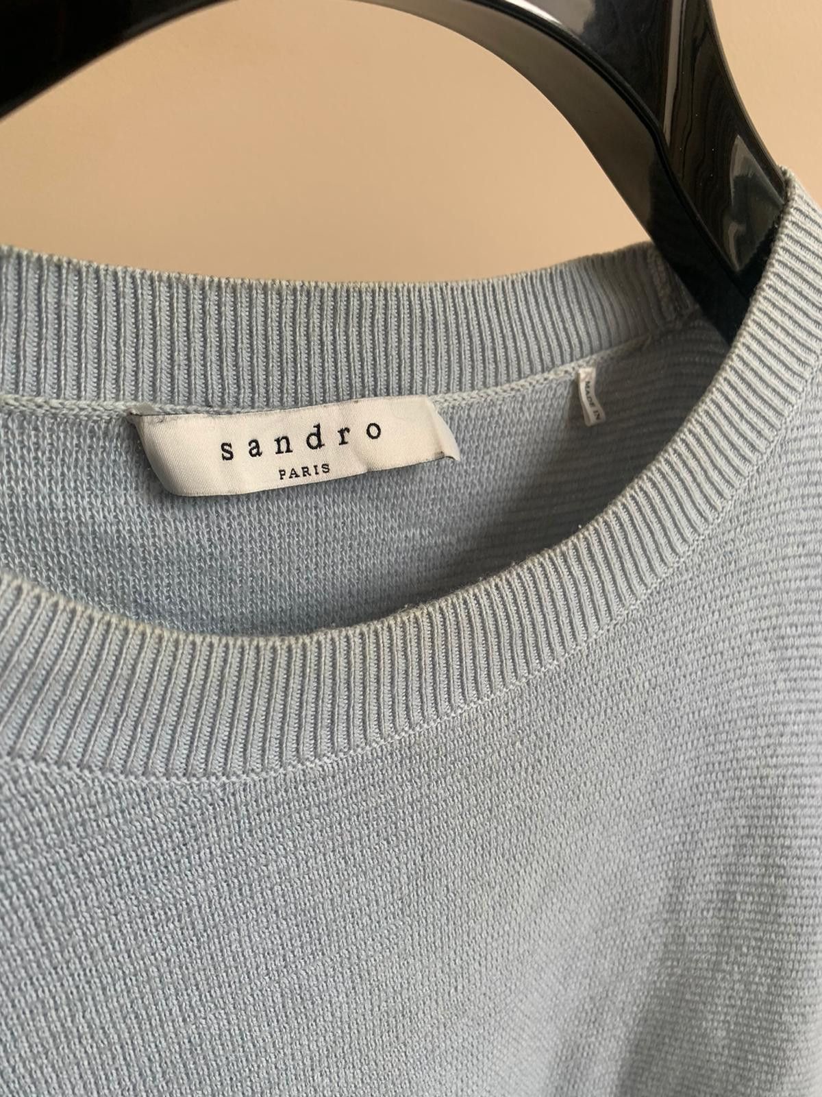 Sandro Sweater in Light Blue Size US M / EU 48-50 / 2 - 7 Thumbnail