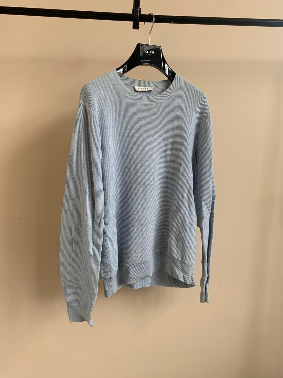 Sandro Sweater in Light Blue Size US M / EU 48-50 / 2 - 1 Thumbnail