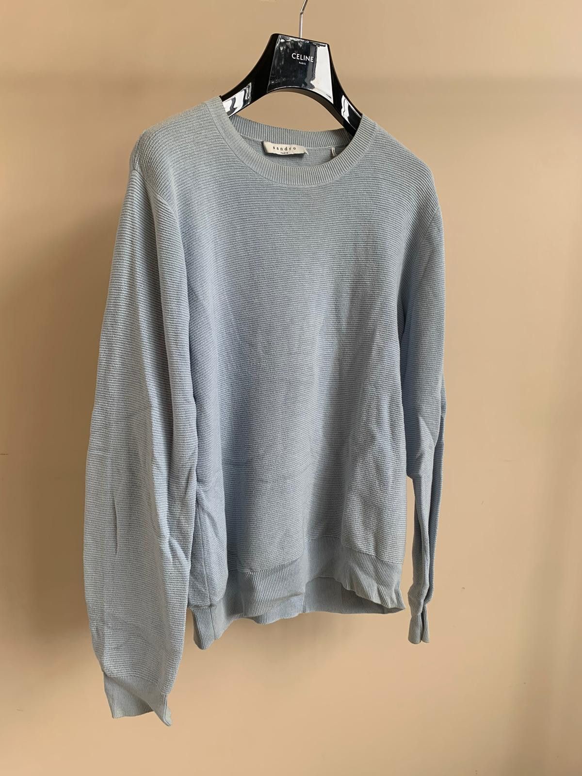 Sandro Sweater in Light Blue Size US M / EU 48-50 / 2 - 2 Thumbnail