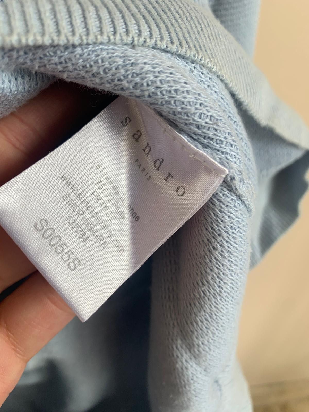 Sandro Sweater in Light Blue Size US M / EU 48-50 / 2 - 8 Thumbnail