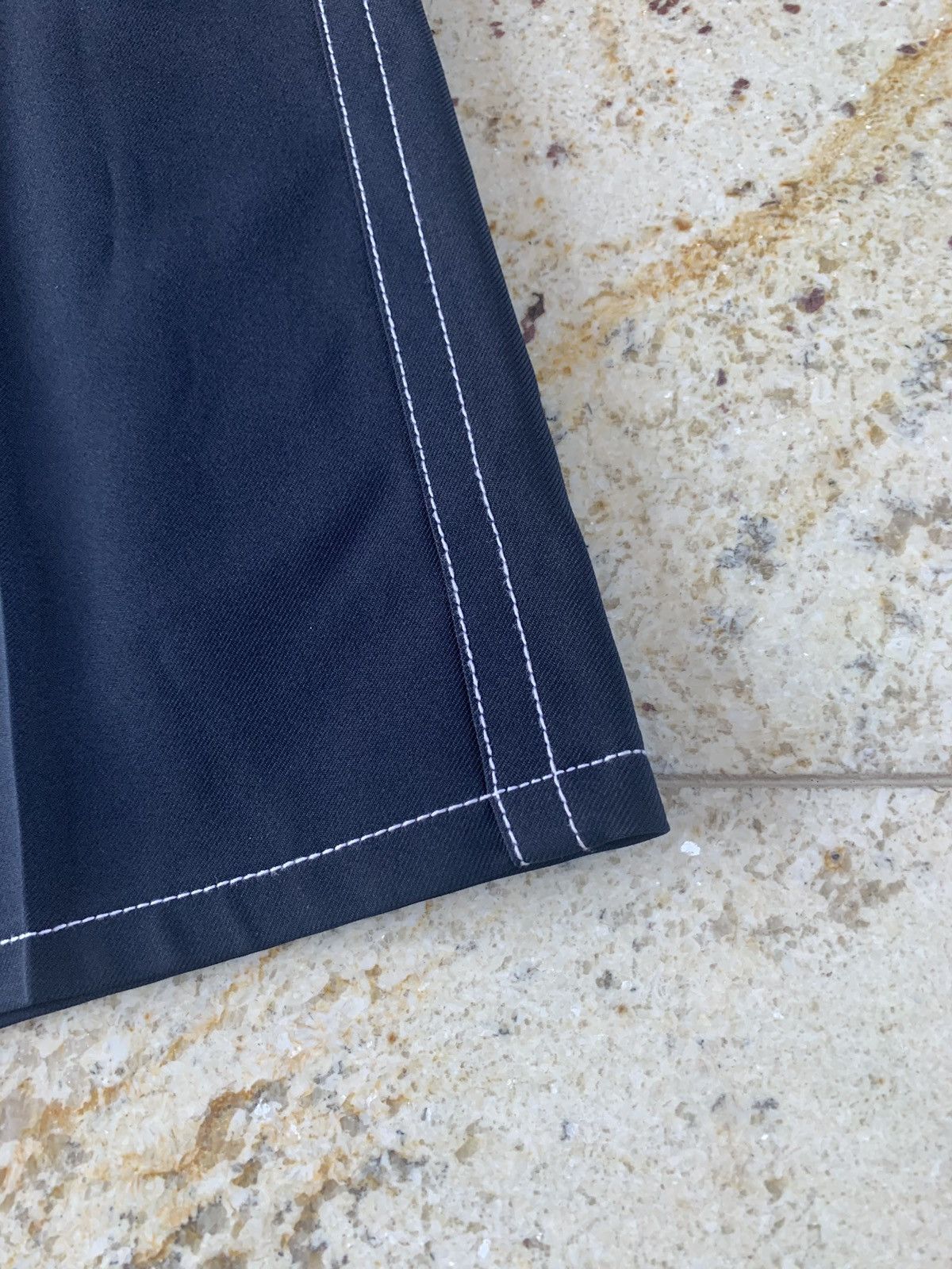 Sandro Casual Pants With Stitch Detail in Marine Size US 34 / EU 50 - 6 Thumbnail