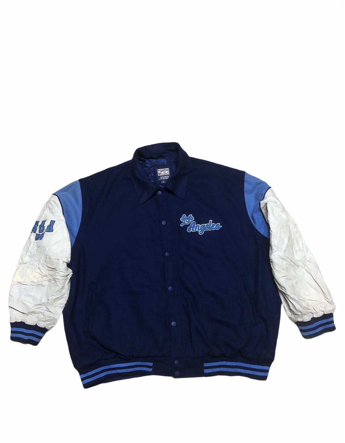NBA × Vintage 💥LAST CALL❌ VINTAGE L.A LAKERS VARSITY OVERSIZE Size US M / EU 48-50 / 2 - 4 Thumbnail