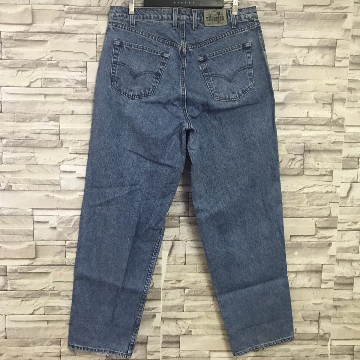 Levi's Vintage 90s Levis Silvertab Baggy Jeans Made in USA Size US 38 / EU 54 - 8 Thumbnail