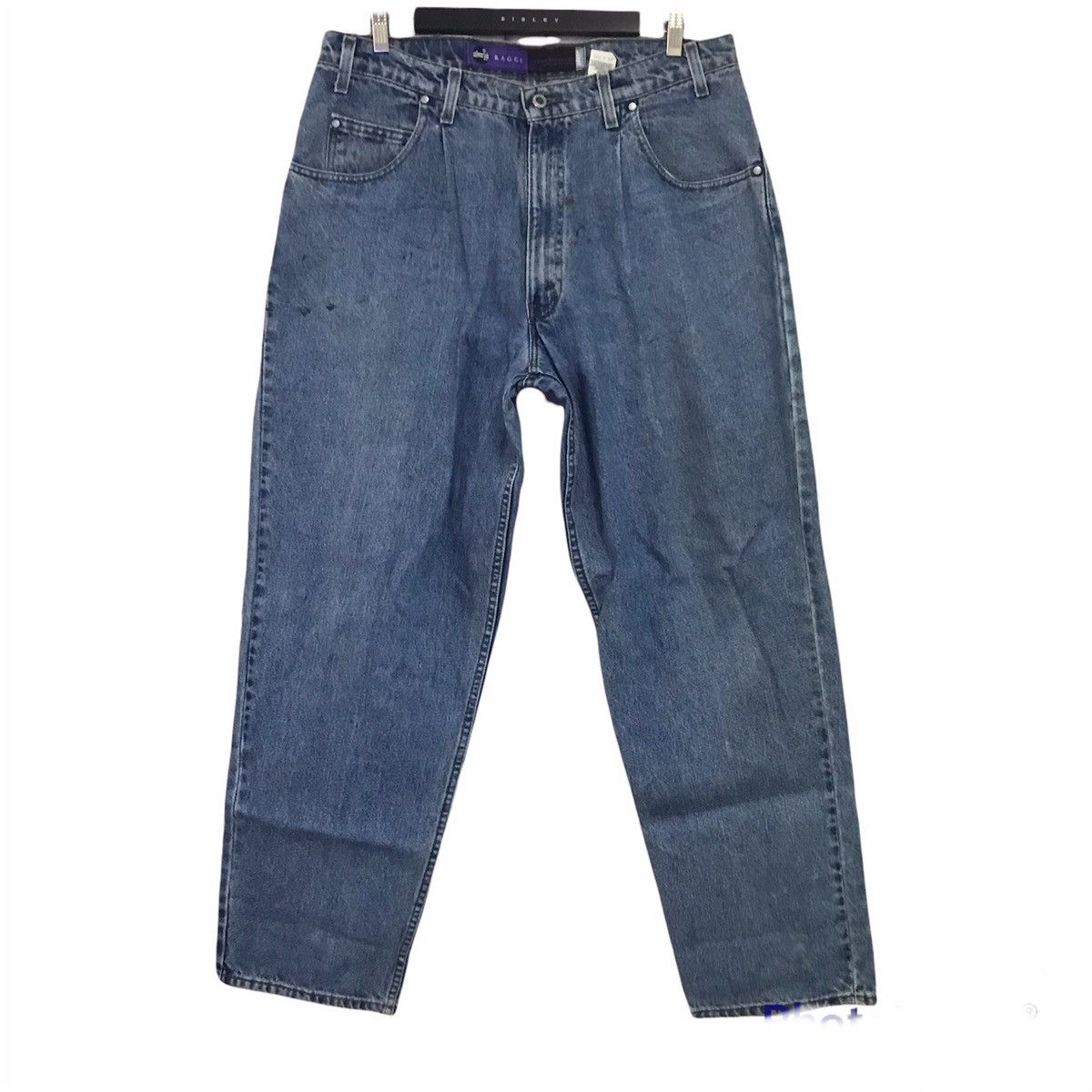 Image of Jnco x Levis Vintage 90's Levis Silvertab Baggy Jeans Made In Usa in Blue, Men's (Size 38)