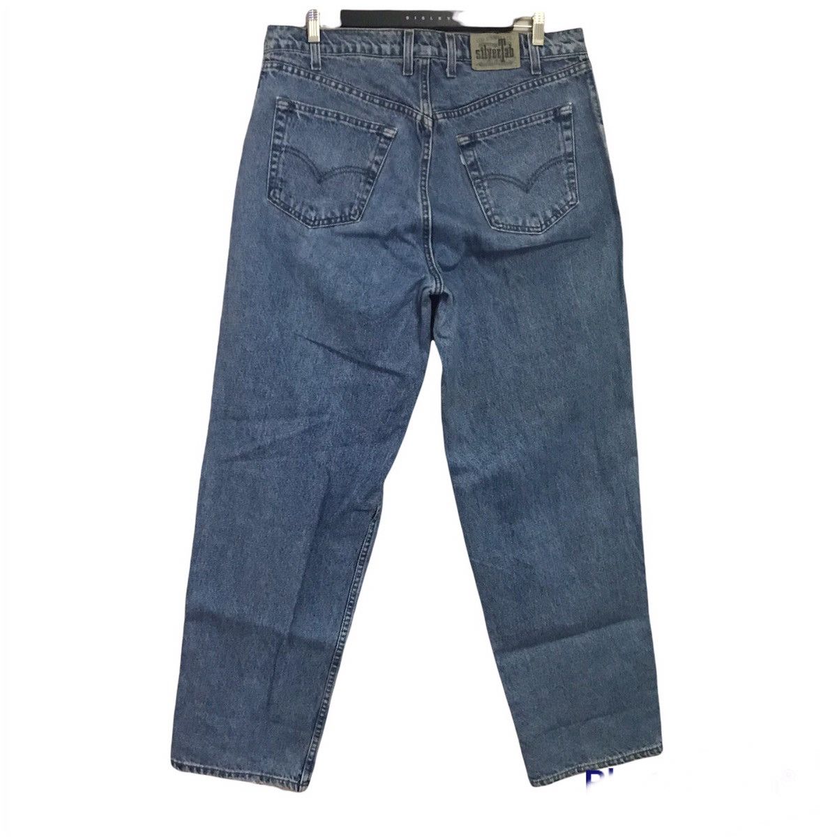 Levi's Vintage 90s Levis Silvertab Baggy Jeans Made in USA Size US 38 / EU 54 - 2 Thumbnail