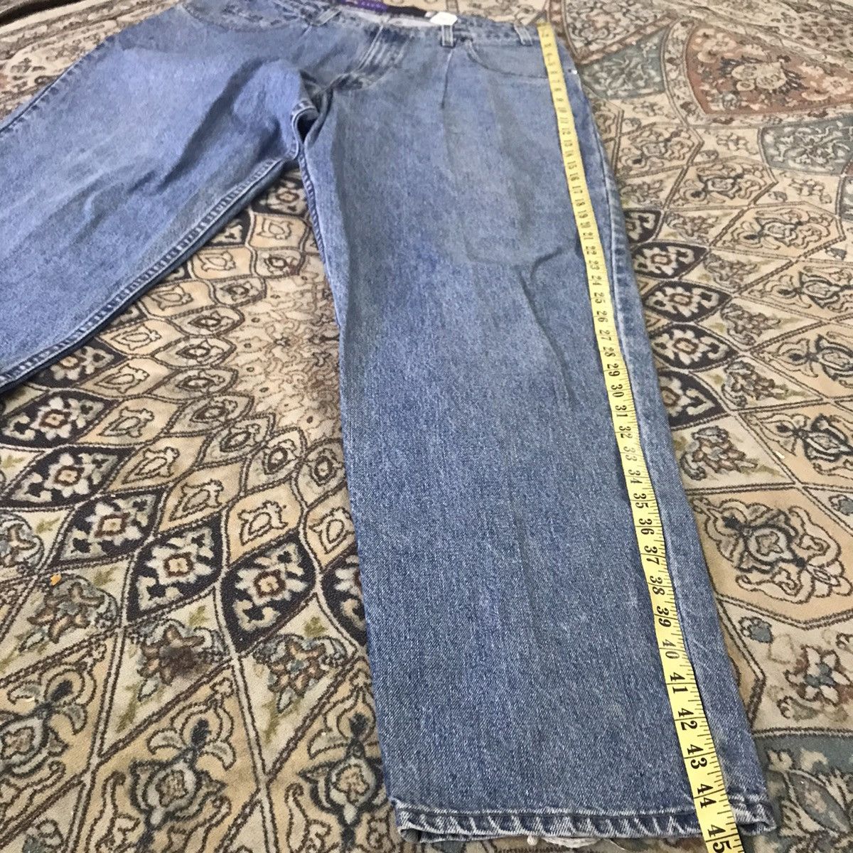 Levi's Vintage 90s Levis Silvertab Baggy Jeans Made in USA Size US 38 / EU 54 - 17 Thumbnail