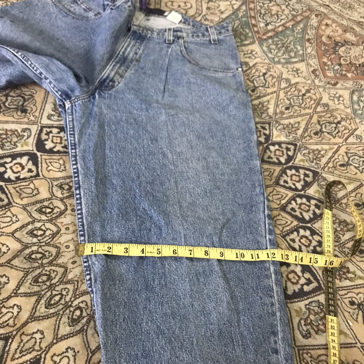 Levi's Vintage 90s Levis Silvertab Baggy Jeans Made in USA Size US 38 / EU 54 - 19 Thumbnail