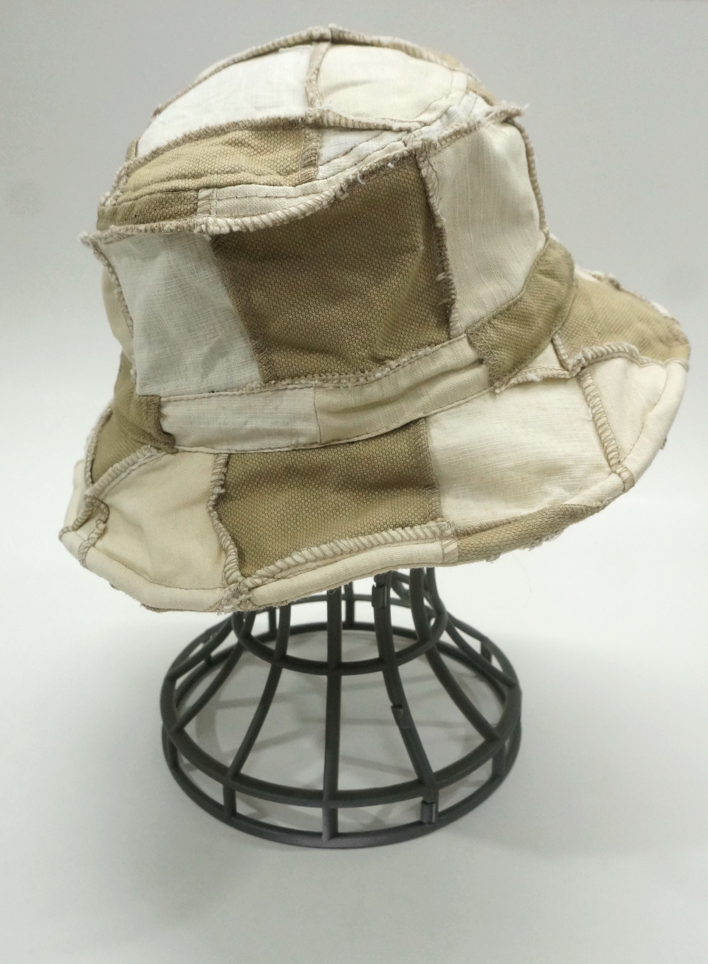 Japanese Brand Vintage Japan Patchwork Bucket Hat Size ONE SIZE - 3 Thumbnail