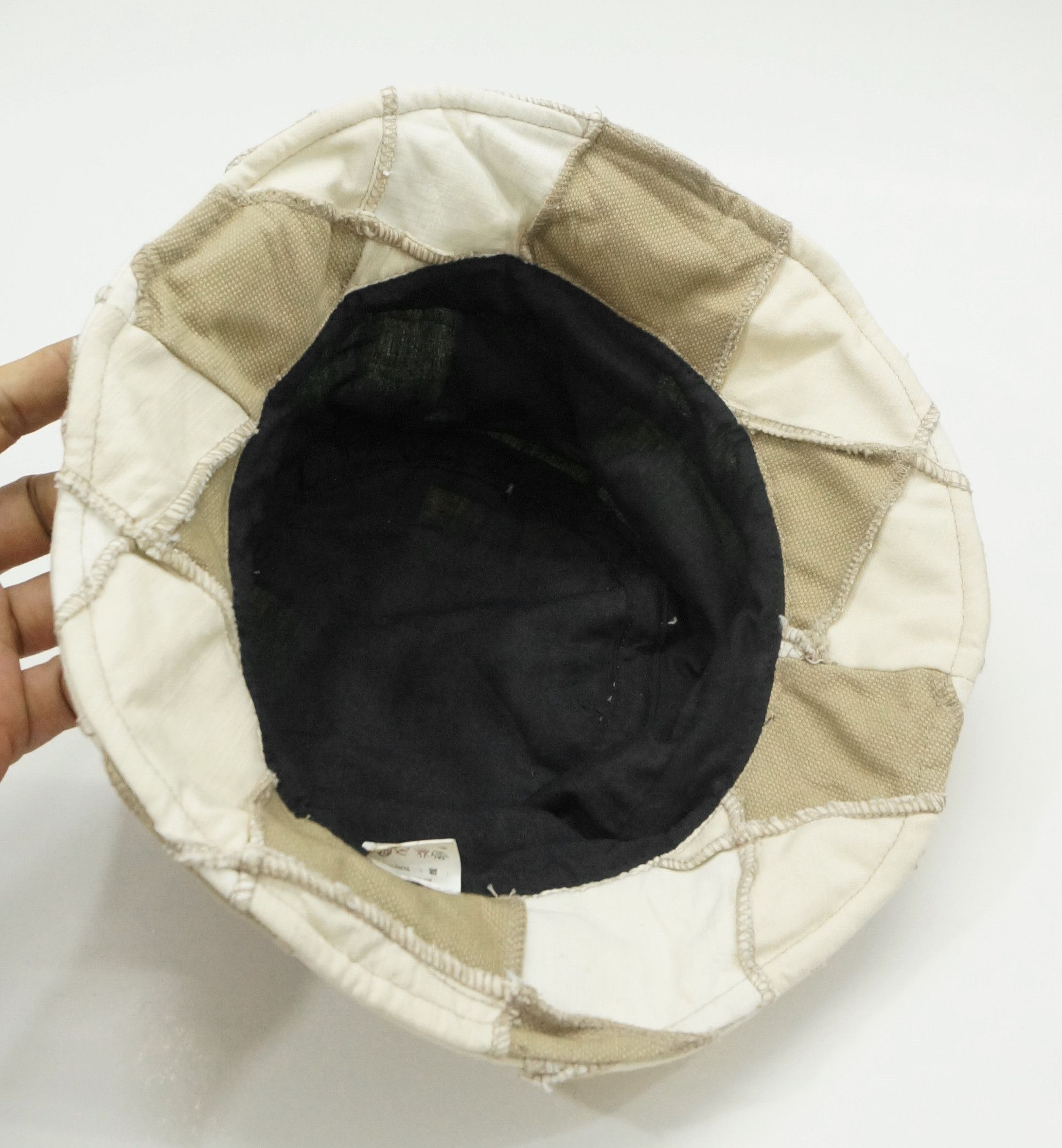 Japanese Brand Vintage Japan Patchwork Bucket Hat Size ONE SIZE - 7 Thumbnail