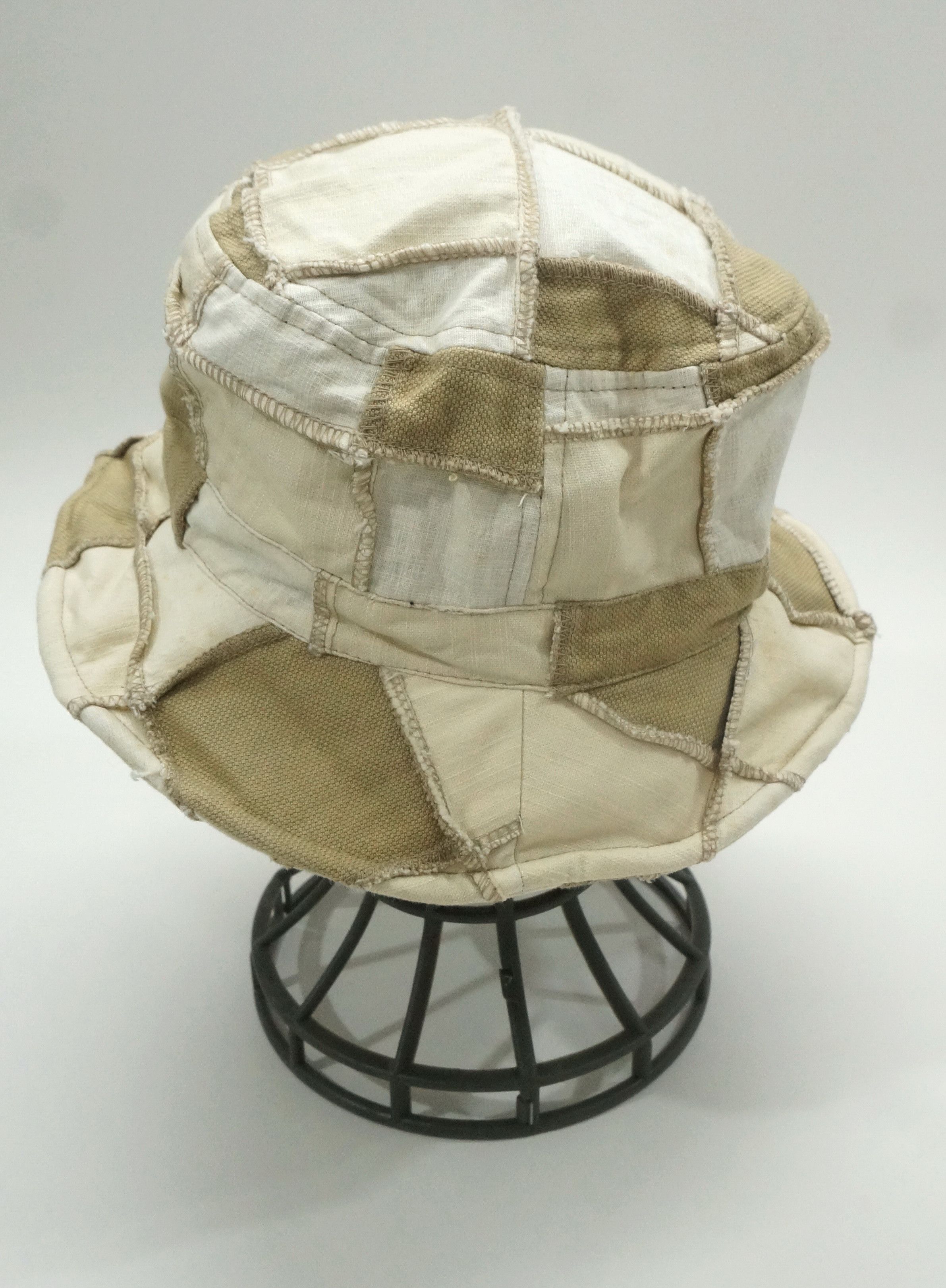 Japanese Brand Vintage Japan Patchwork Bucket Hat Size ONE SIZE - 2 Thumbnail
