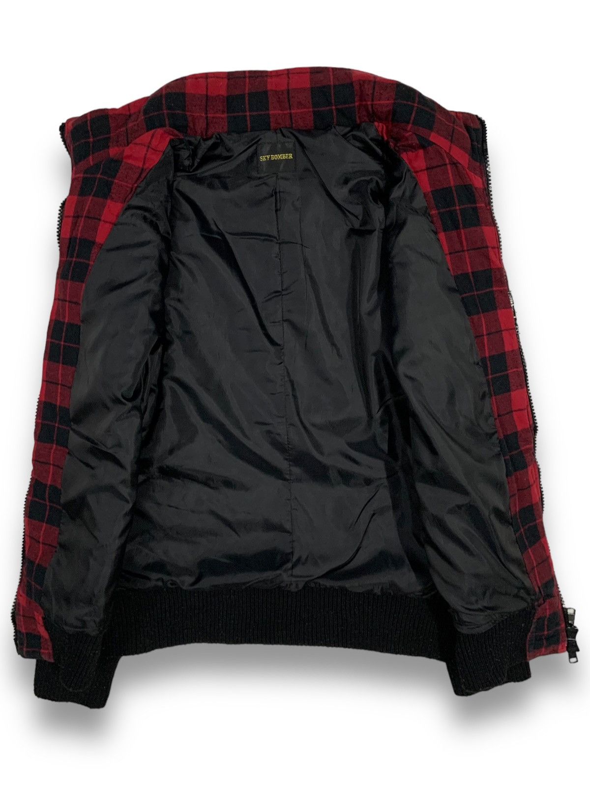 Seditionaries Japanese Brand Sky Bomber Checked Patches Punk Style Jacket Size US M / EU 48-50 / 2 - 3 Thumbnail