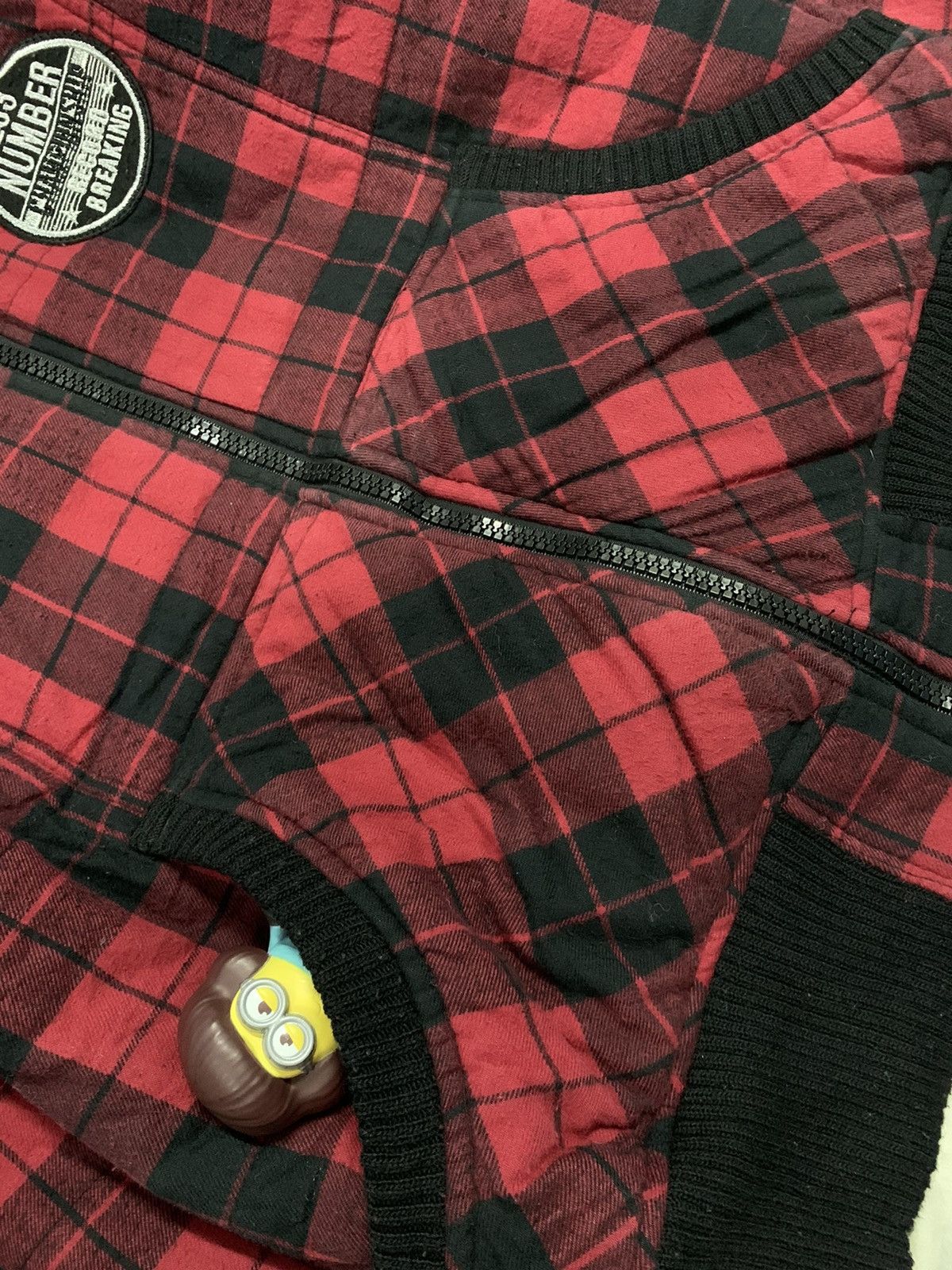 Seditionaries Japanese Brand Sky Bomber Checked Patches Punk Style Jacket Size US M / EU 48-50 / 2 - 9 Thumbnail