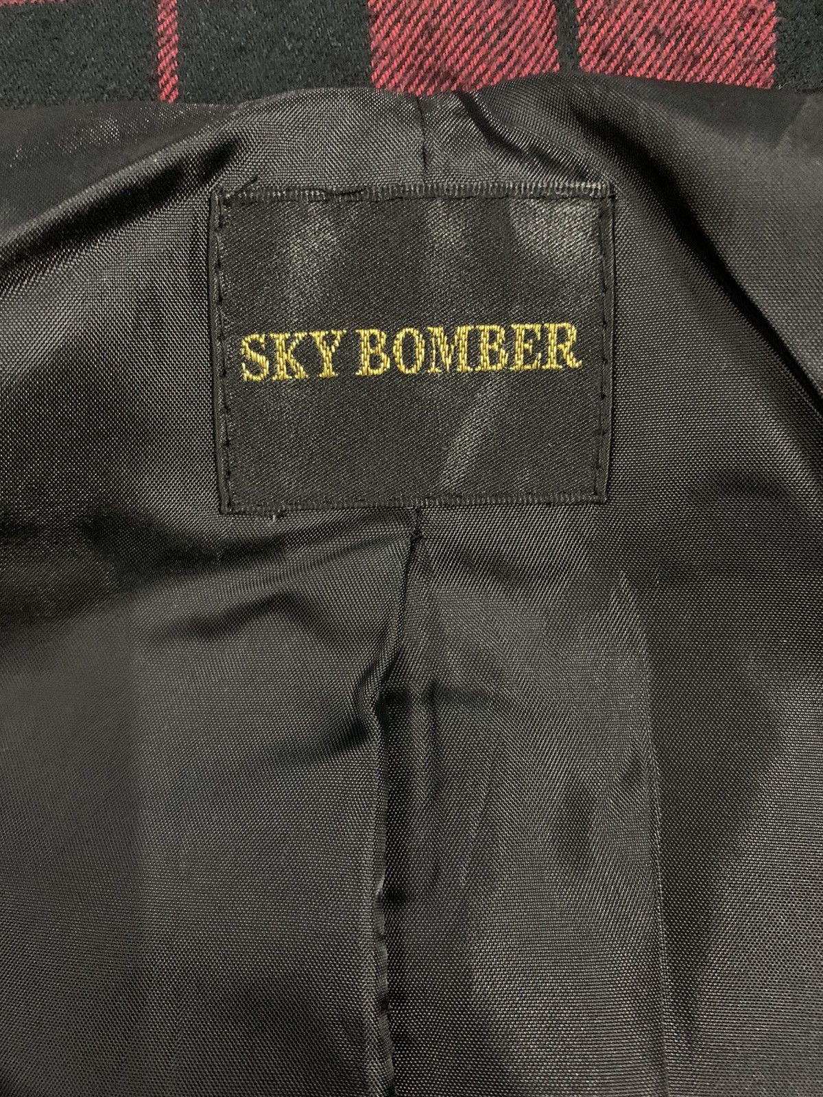 Seditionaries Japanese Brand Sky Bomber Checked Patches Punk Style Jacket Size US M / EU 48-50 / 2 - 16 Thumbnail