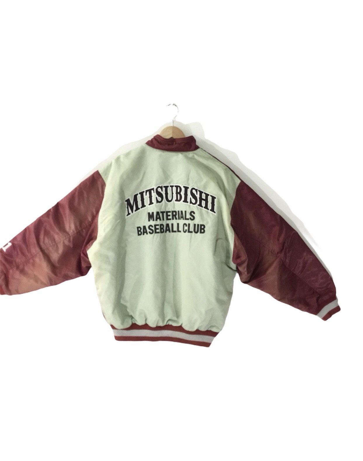 Asics Mitsubishi Material Baseball Club Big Logo Jacket Size US L / EU 52-54 / 3 - 1 Thumbnail
