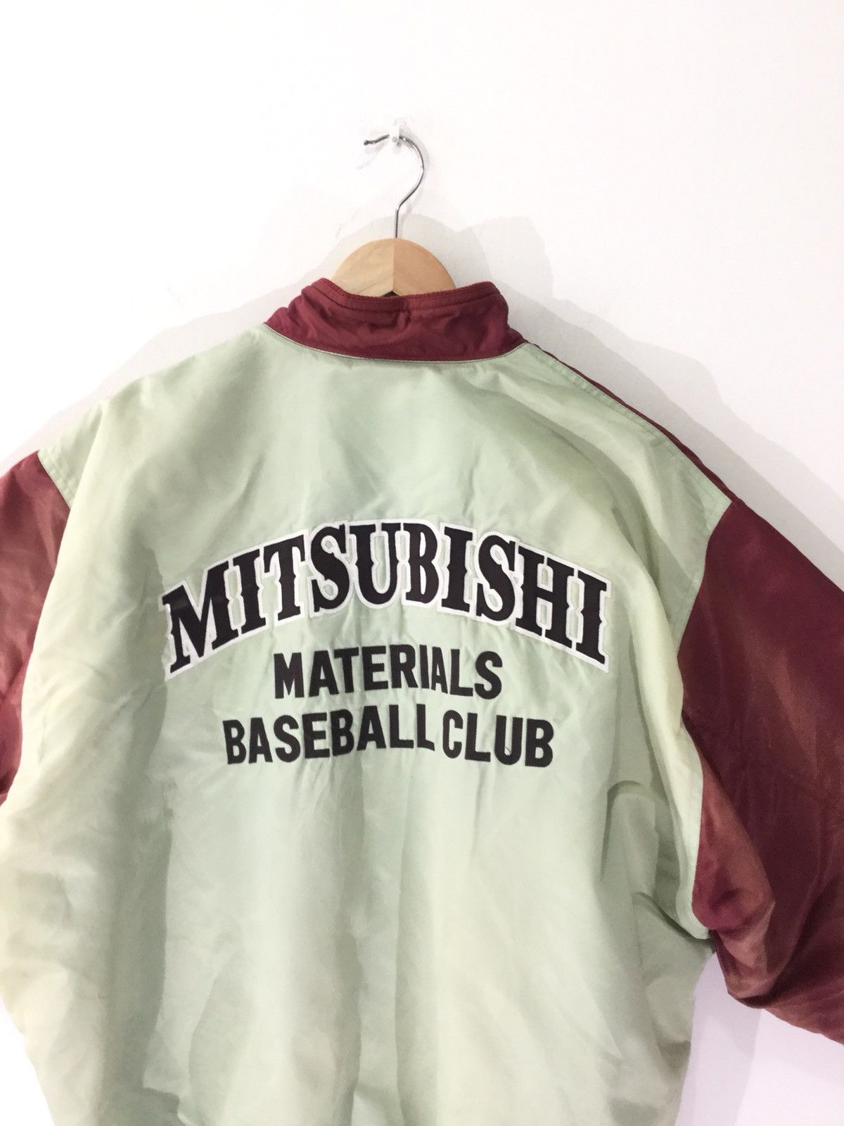 Asics Mitsubishi Material Baseball Club Big Logo Jacket Size US L / EU 52-54 / 3 - 10 Thumbnail