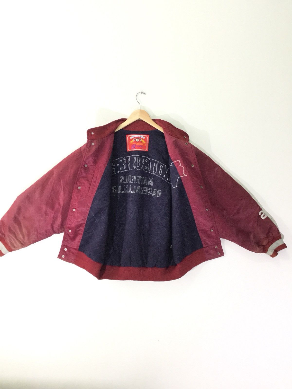 Asics Mitsubishi Material Baseball Club Big Logo Jacket Size US L / EU 52-54 / 3 - 6 Thumbnail