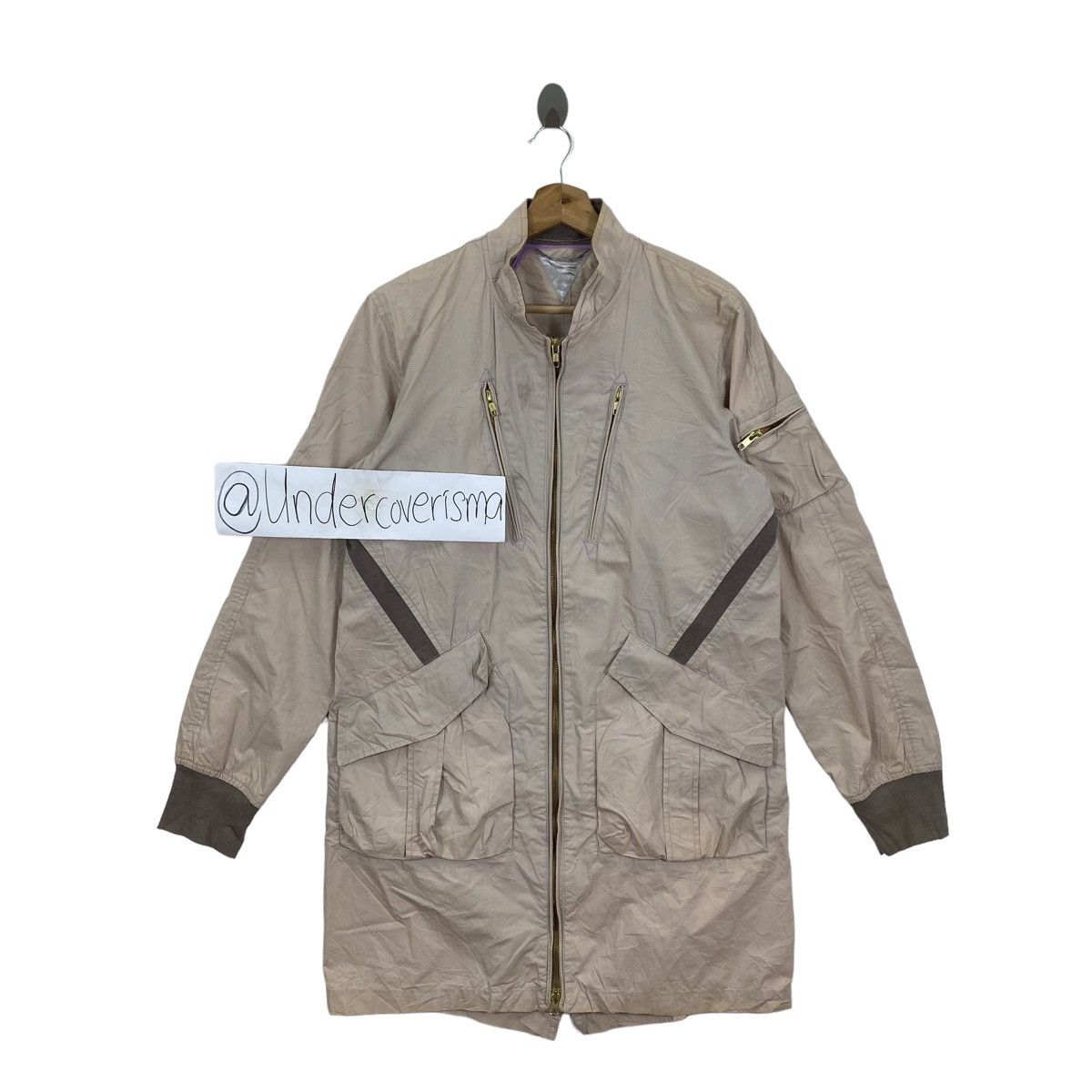 Japanese Brand × Vintage Vintage 90s JPEGG Japanese Brand Full Zipper Multi Pocket Size US M / EU 48-50 / 2 - 1 Thumbnail