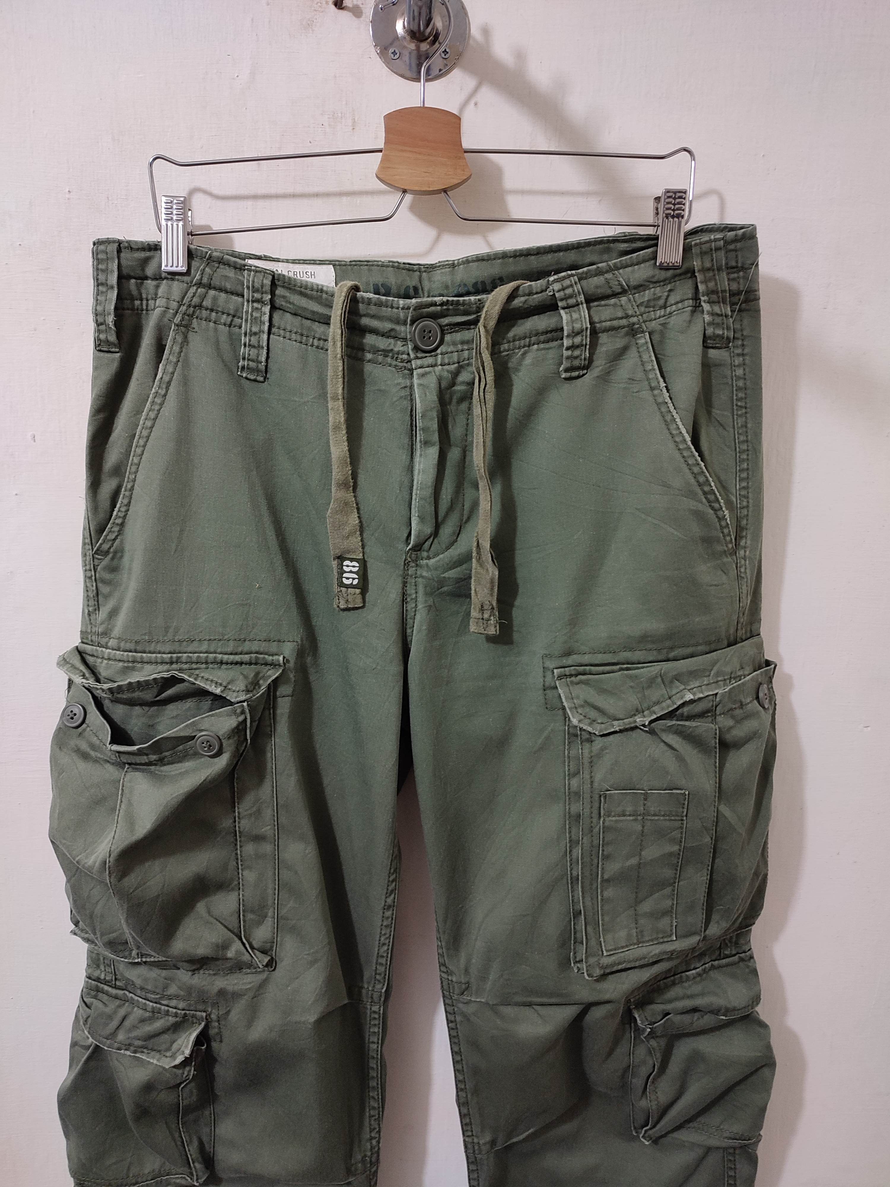 Japanese Brand 🔥Real Crush Clothing Multipocket Cargo Tactical Pants Size US 34 / EU 50 - 7 Thumbnail