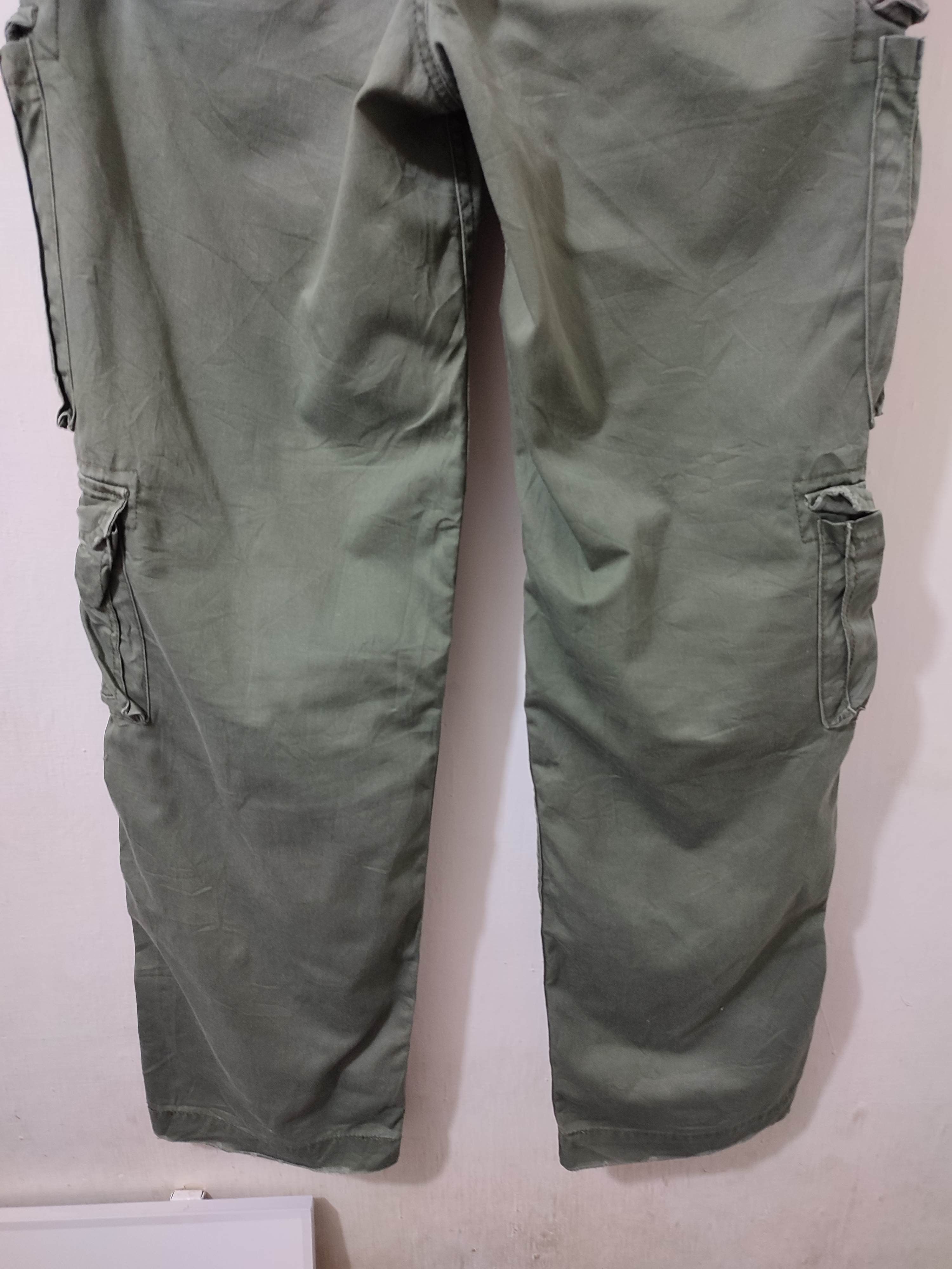 Japanese Brand 🔥Real Crush Clothing Multipocket Cargo Tactical Pants Size US 34 / EU 50 - 12 Thumbnail