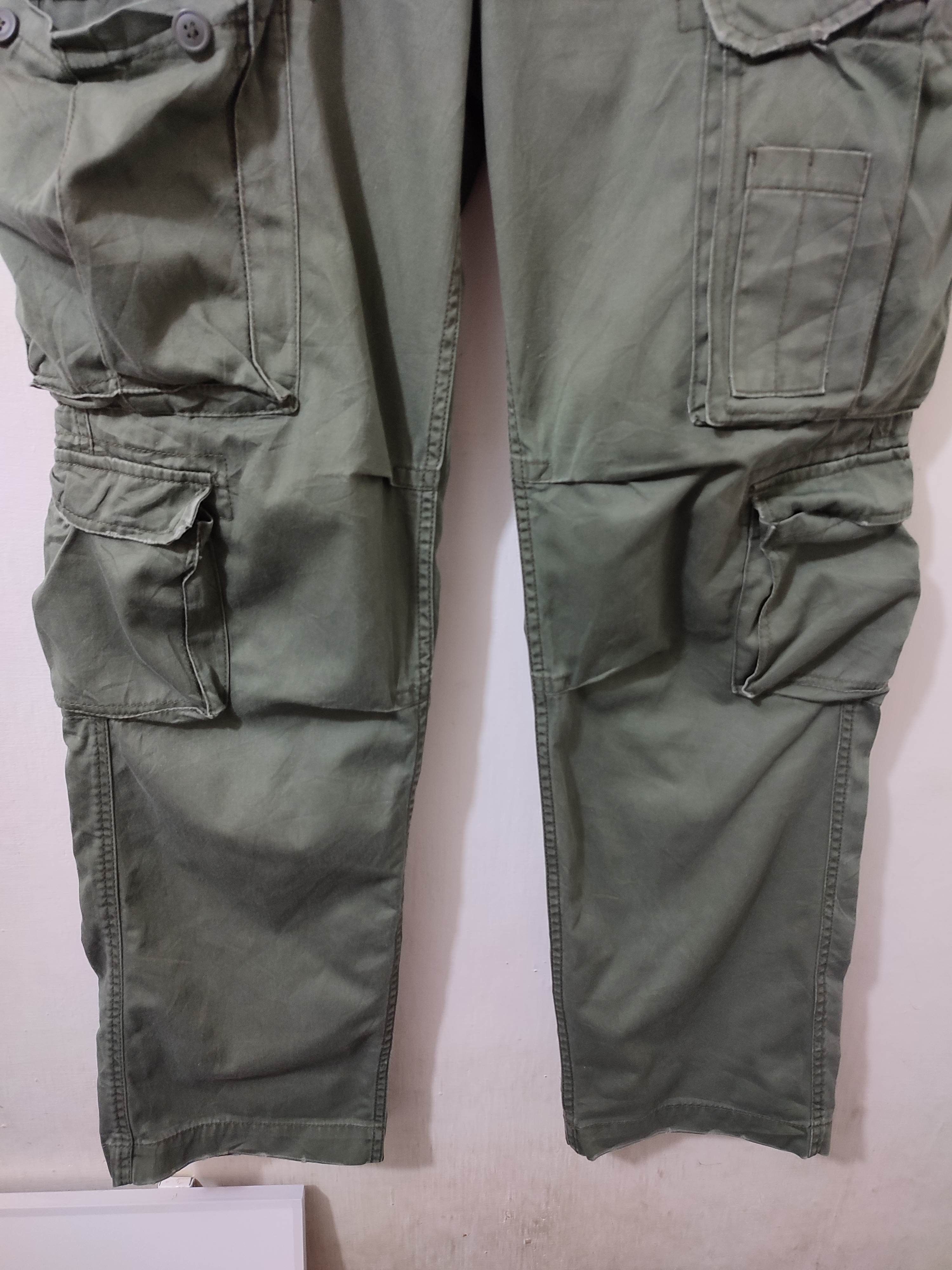 Japanese Brand 🔥Real Crush Clothing Multipocket Cargo Tactical Pants Size US 34 / EU 50 - 8 Thumbnail