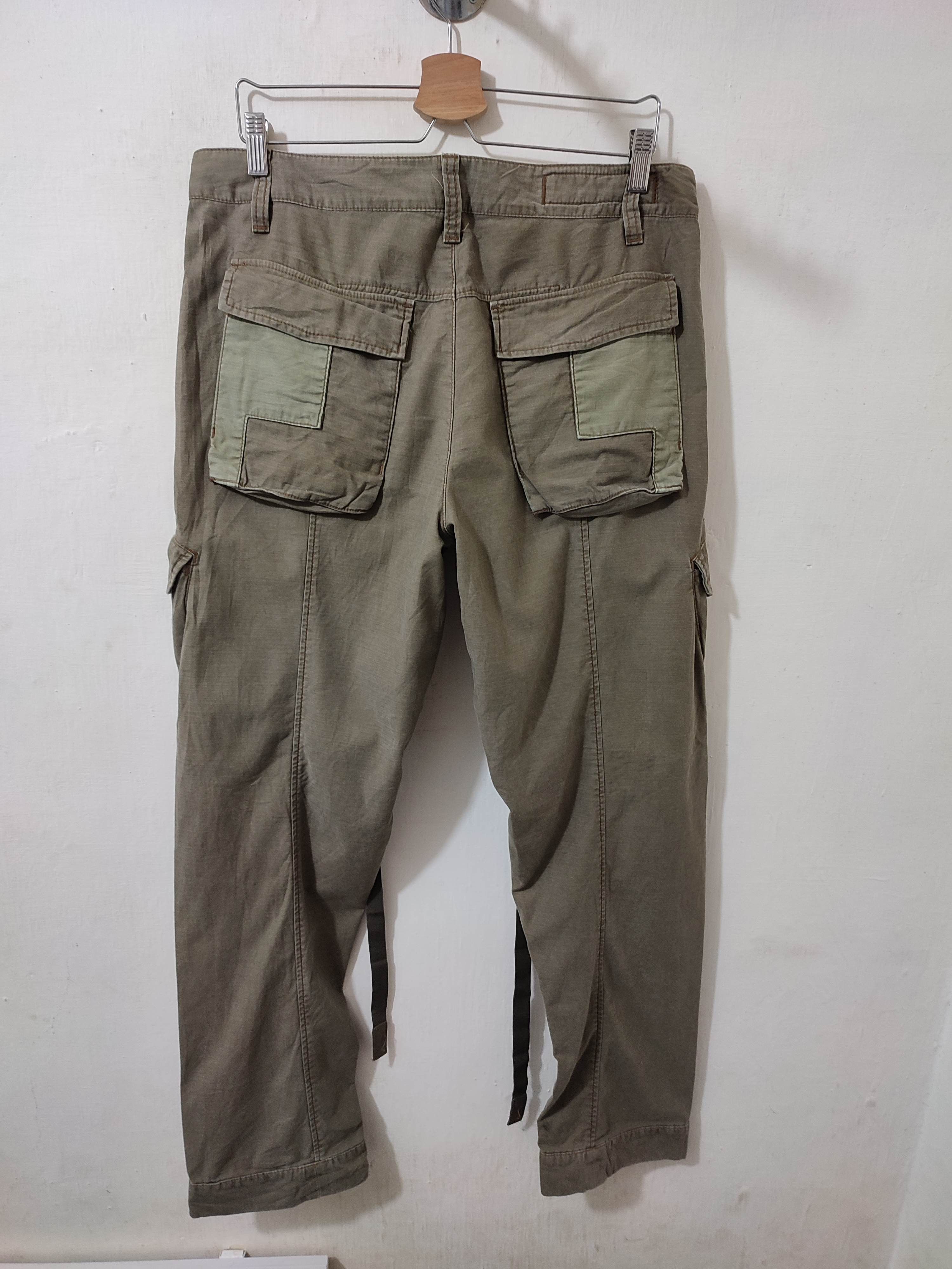 Marithe + Francois Girbaud 🔥MFG Marithe Francois Girbaud Tactical Cargo Bondage Pants Size US 33 - 9 Thumbnail