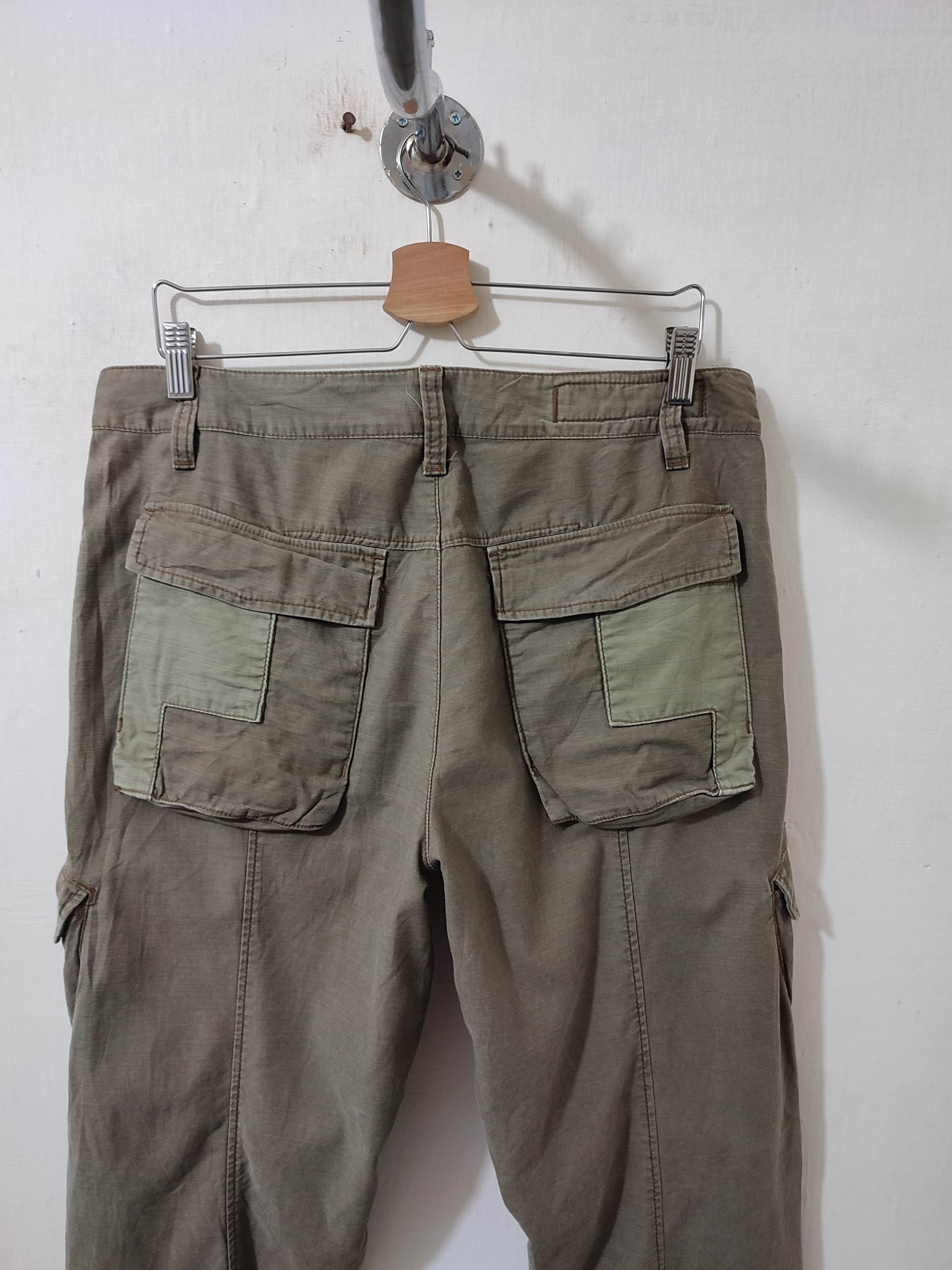 Marithe + Francois Girbaud 🔥MFG Marithe Francois Girbaud Tactical Cargo Bondage Pants Size US 33 - 10 Thumbnail