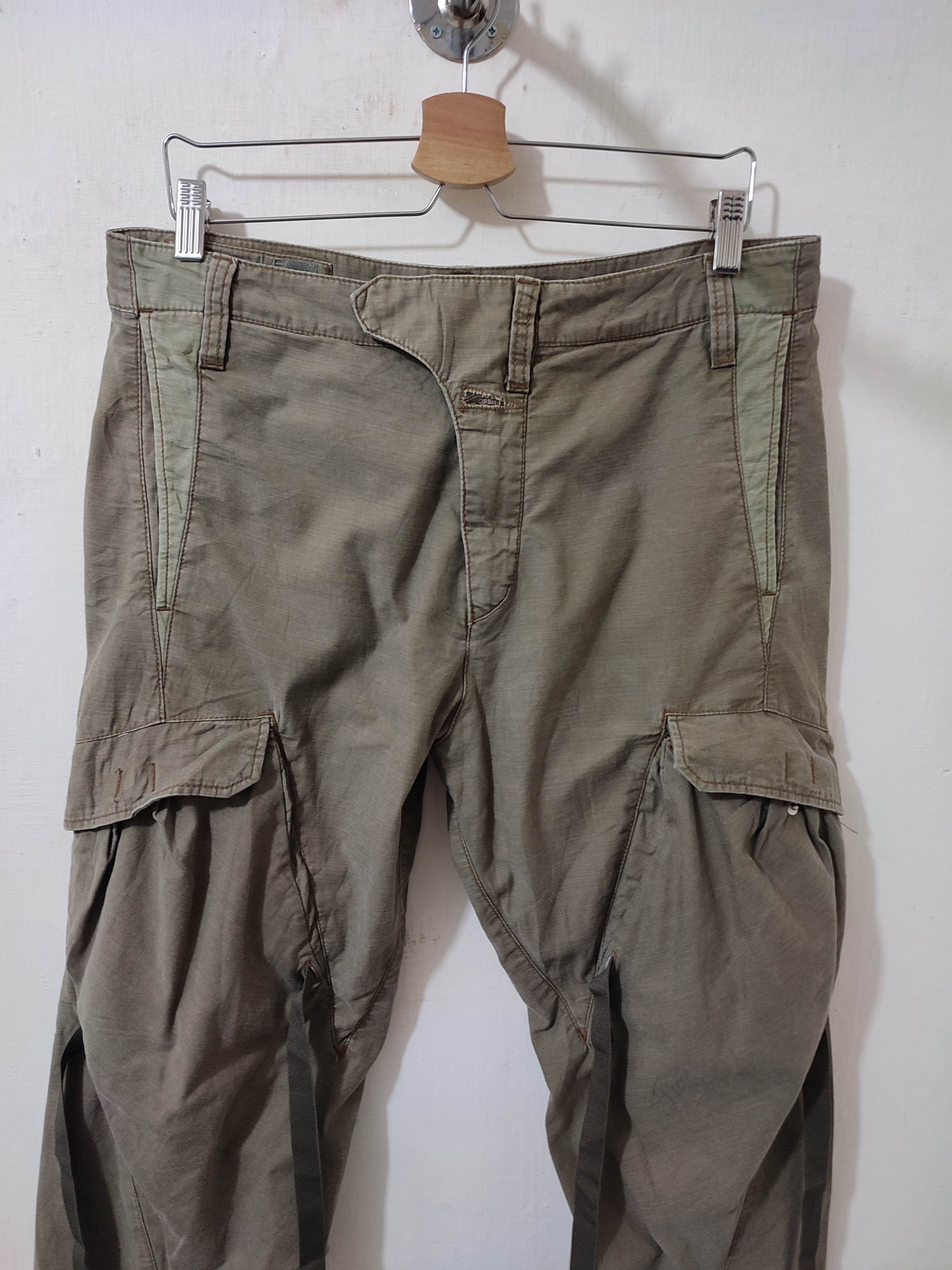 Marithe + Francois Girbaud 🔥MFG Marithe Francois Girbaud Tactical Cargo Bondage Pants Size US 33 - 6 Thumbnail