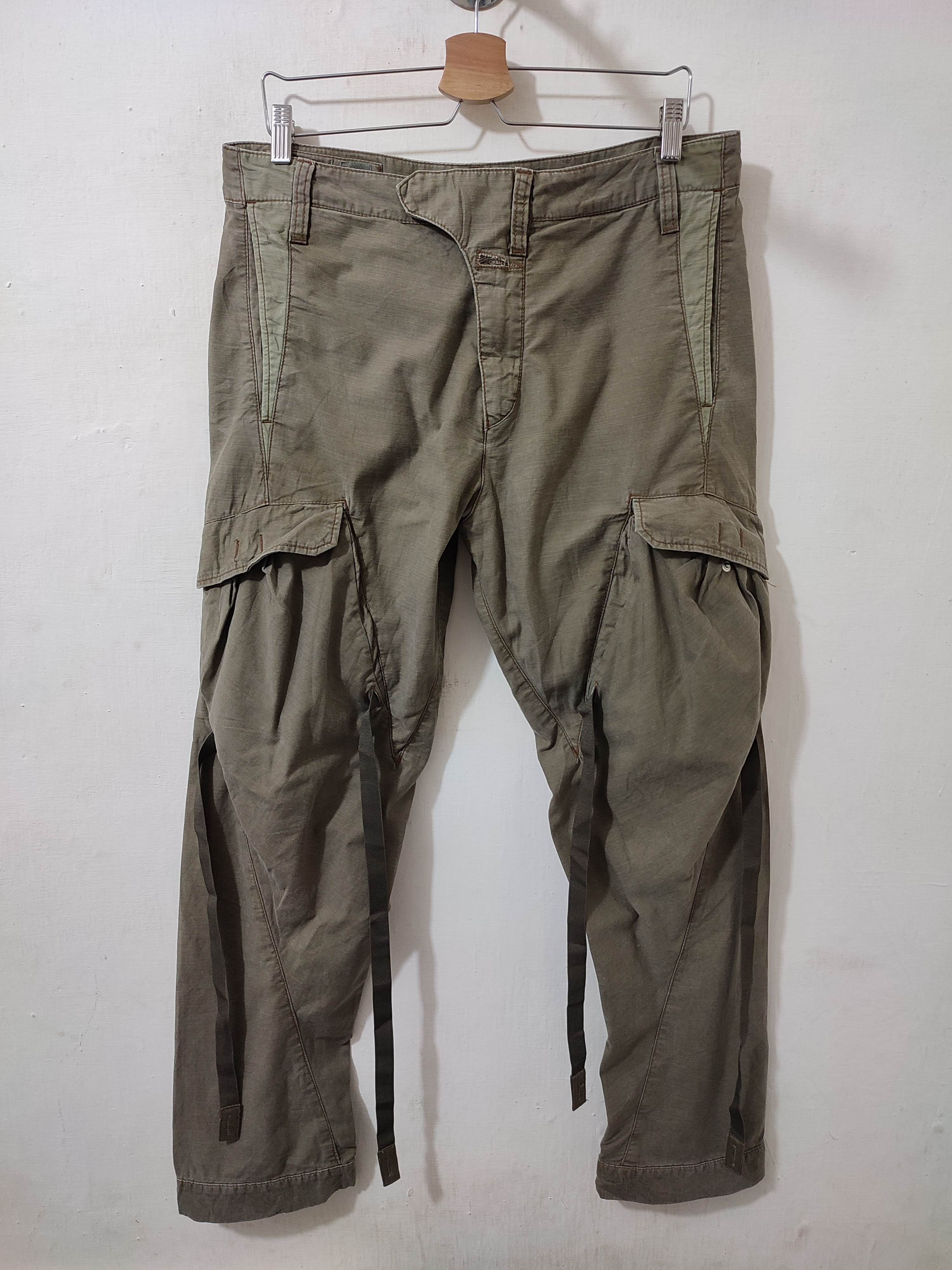 Marithe + Francois Girbaud 🔥MFG Marithe Francois Girbaud Tactical Cargo Bondage Pants Size US 33 - 5 Thumbnail