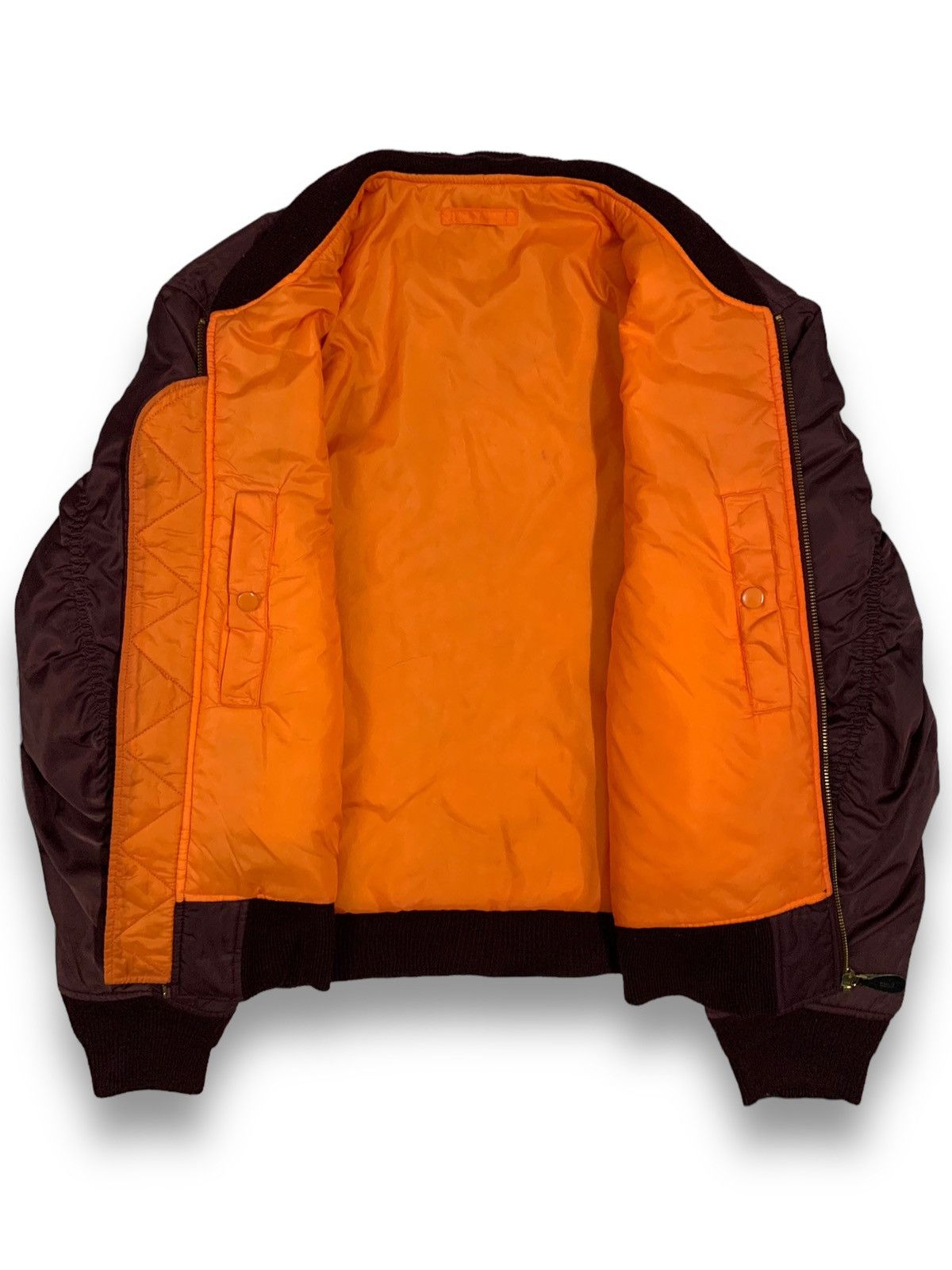 Alpha Industries Vintage Airforce MA-1 Bomber Jacket like Alpha Industries Size US L / EU 52-54 / 3 - 3 Thumbnail
