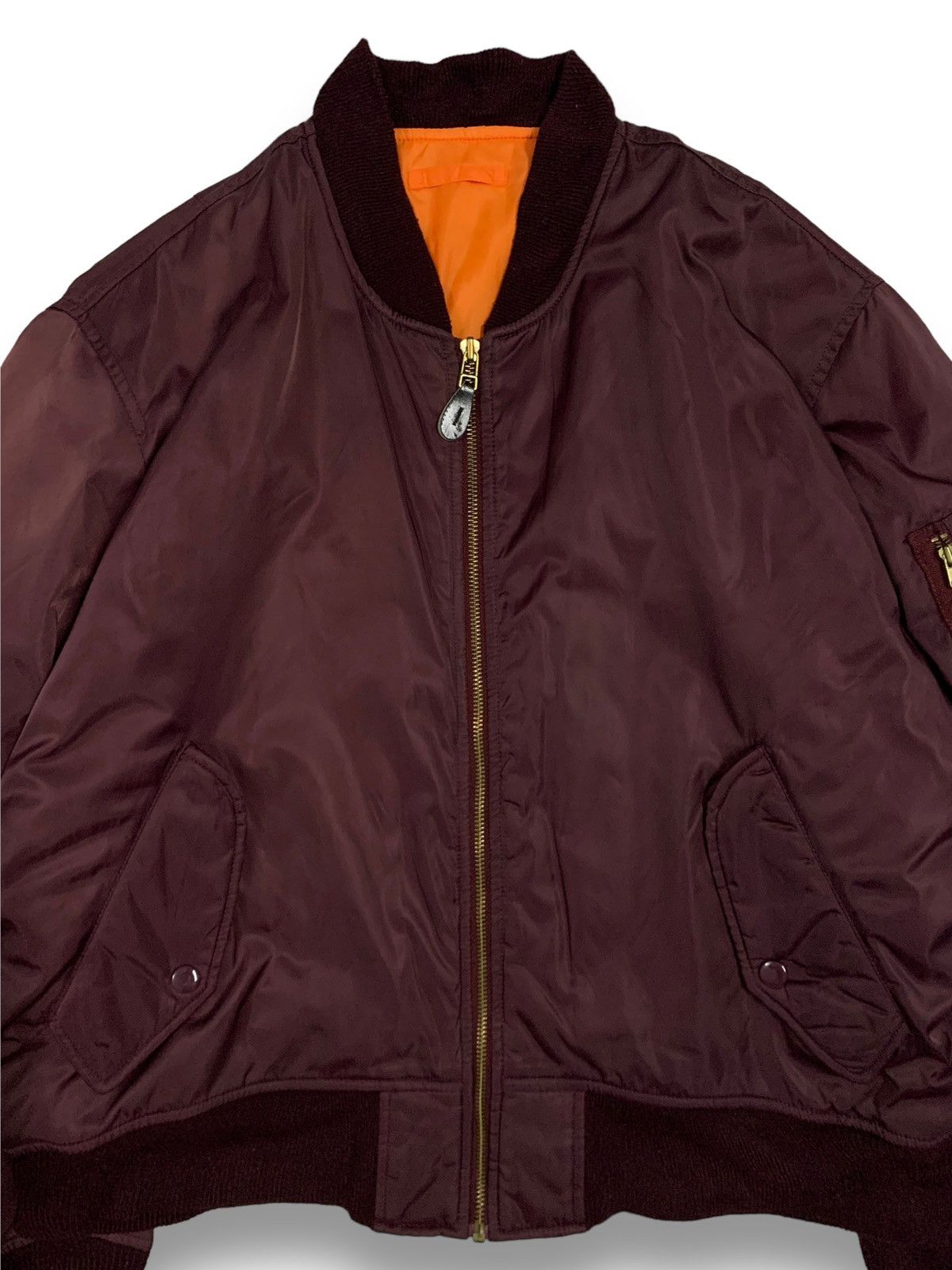 Alpha Industries Vintage Airforce MA-1 Bomber Jacket like Alpha Industries Size US L / EU 52-54 / 3 - 4 Thumbnail